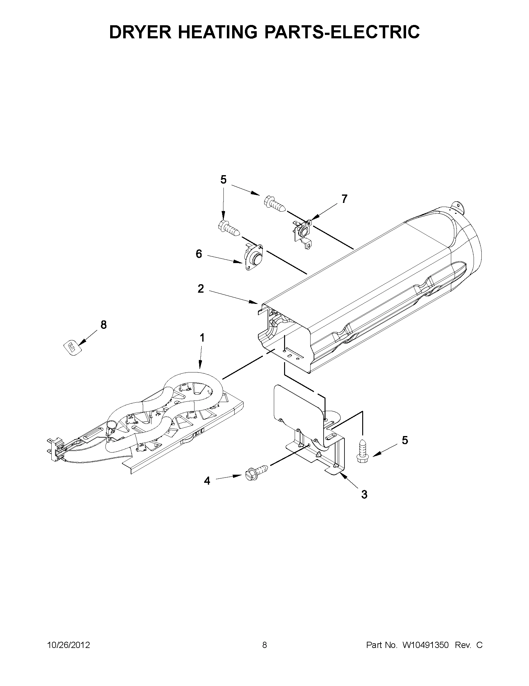 04 - DRYER HEATING PARTS-ELECTRIC