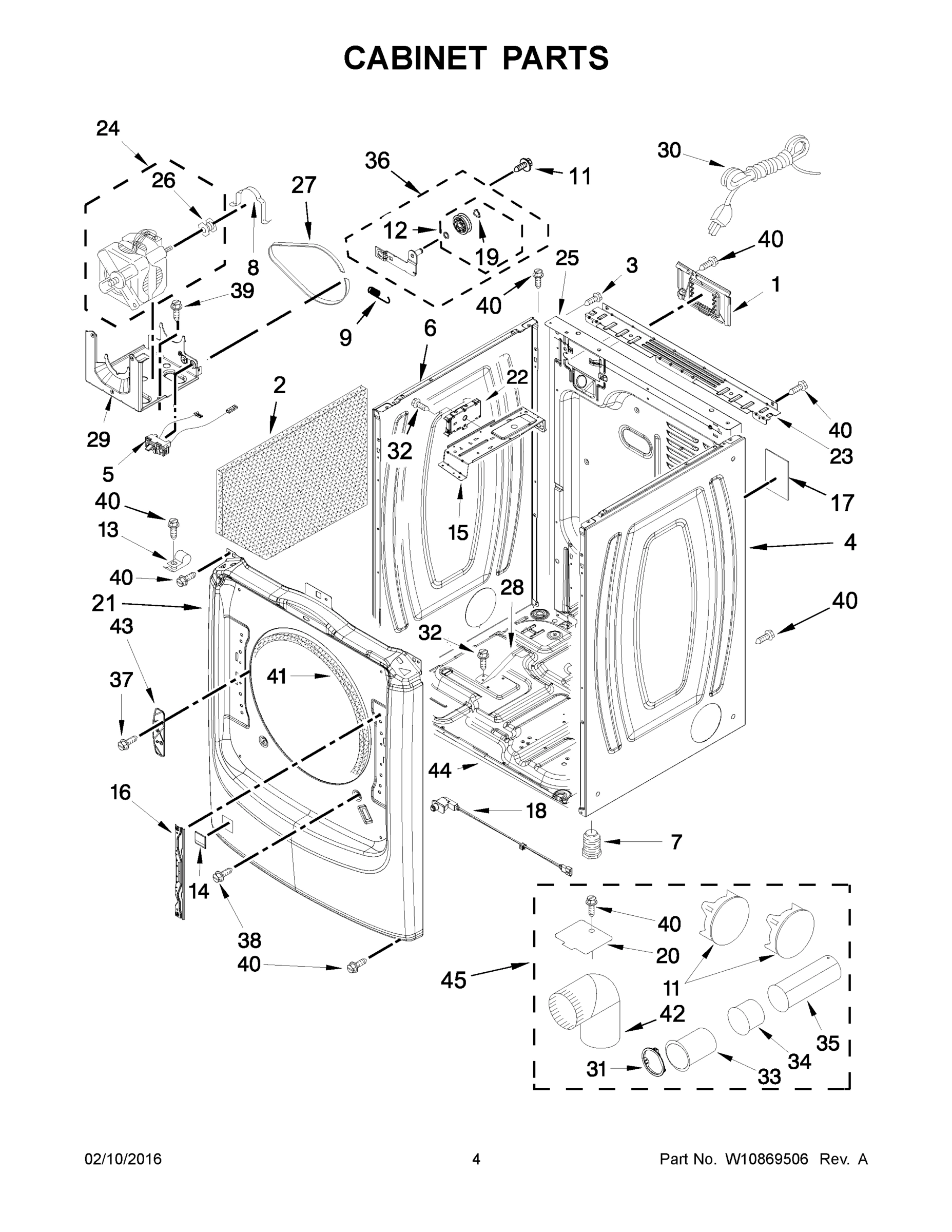 03 - CABINET PARTS