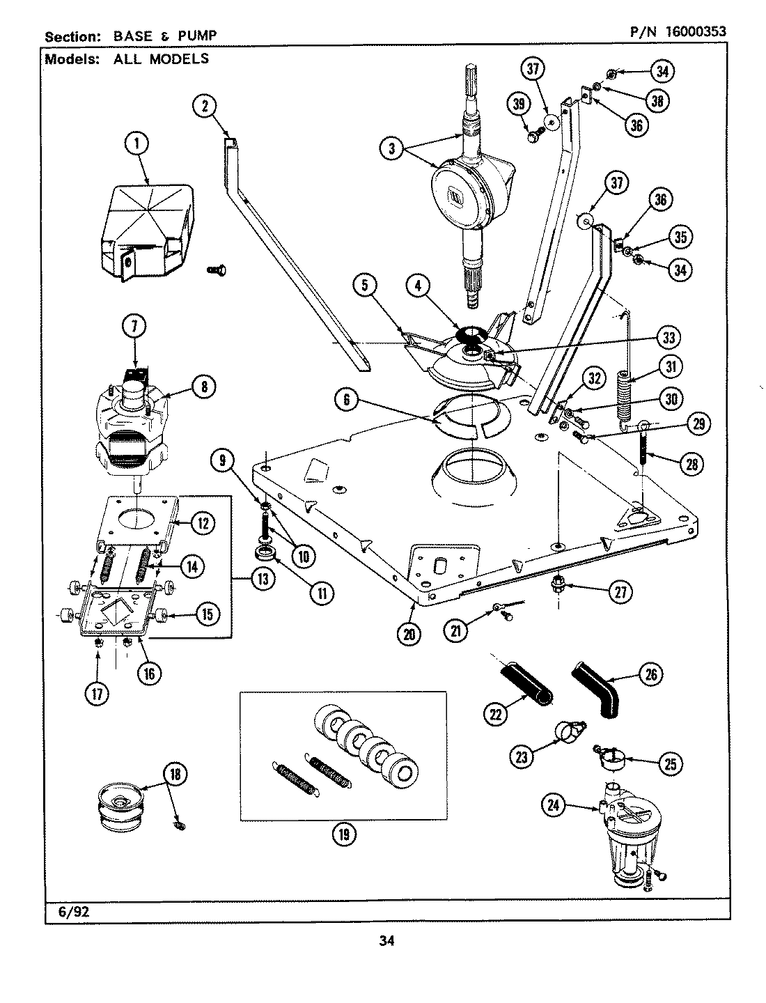 05 - BASE & PUMP (LSG9900AAL,AAW,ABL,ABW)