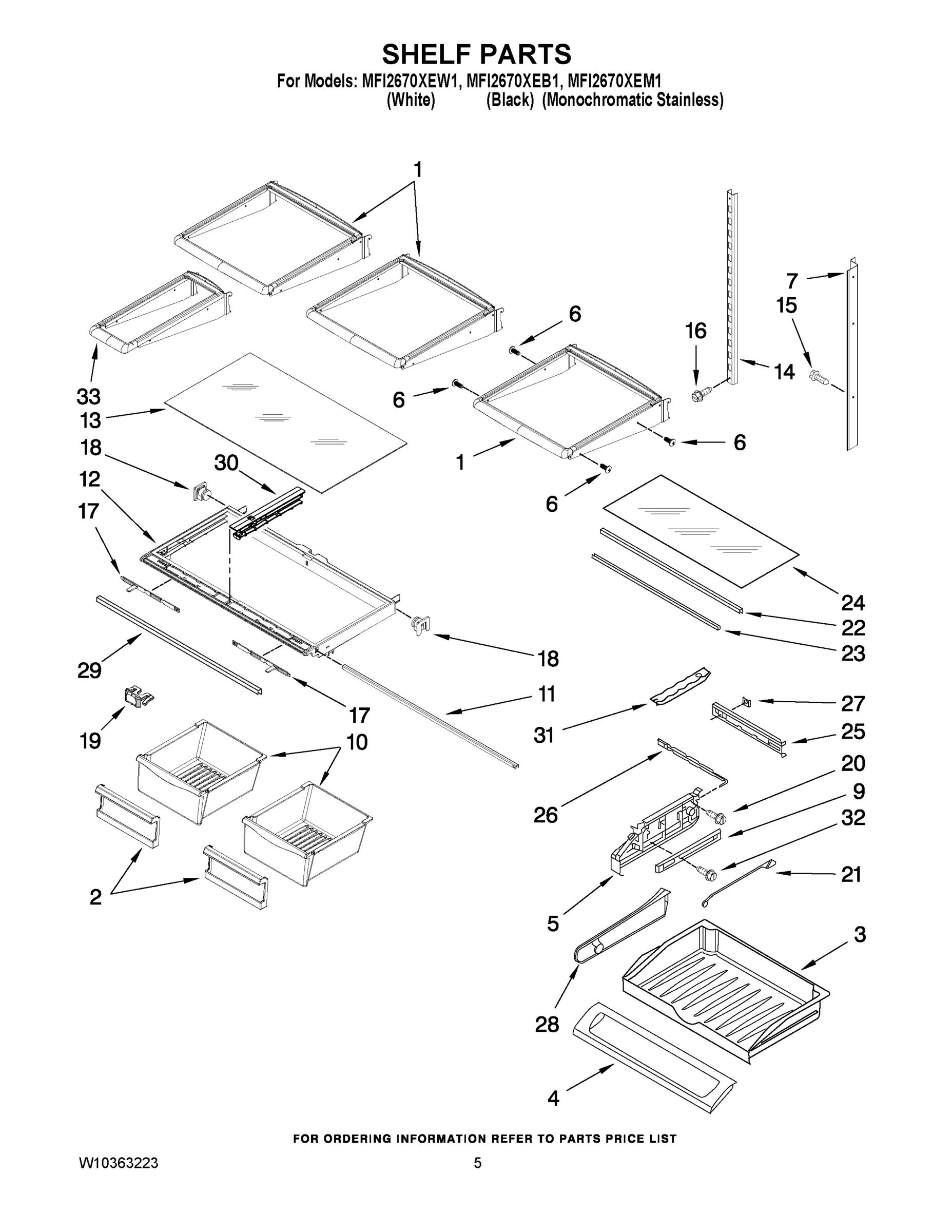 03 - SHELF PARTS