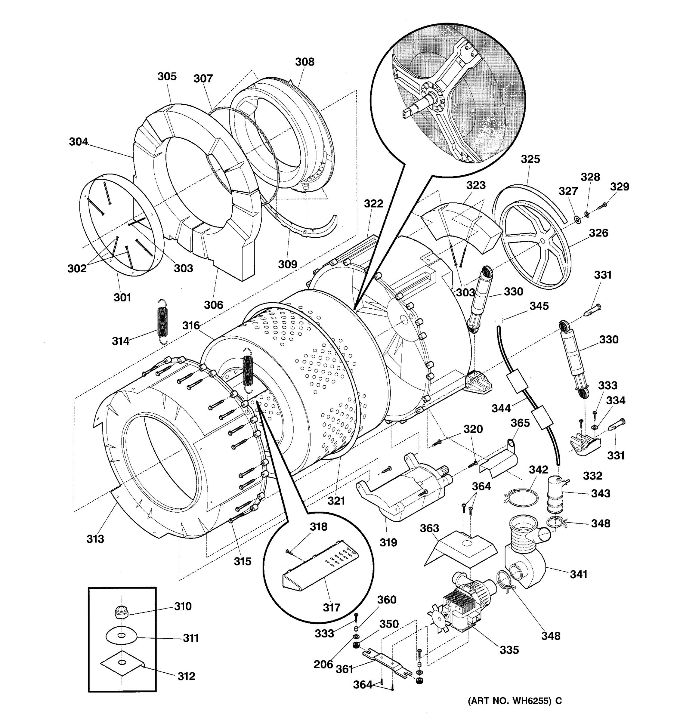 TUB & MOTOR