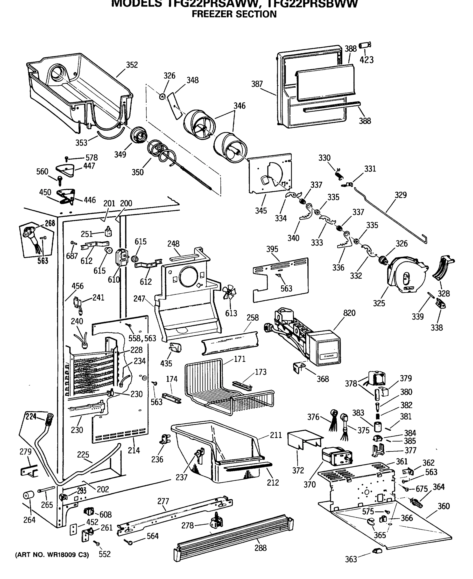 FREEZER SECTION