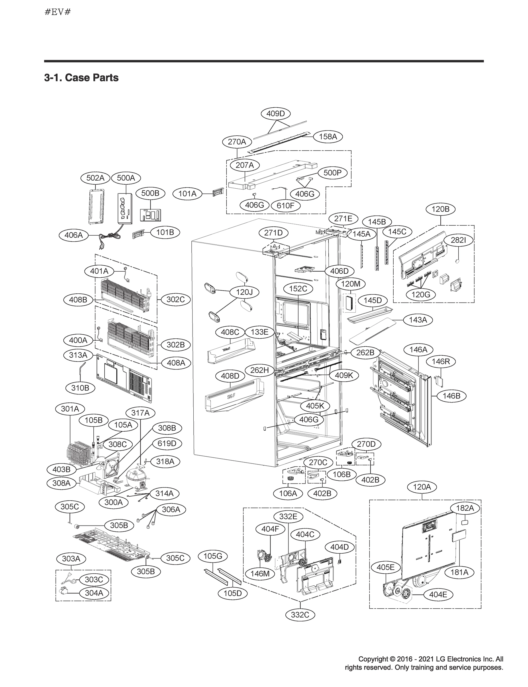 CASE PARTS