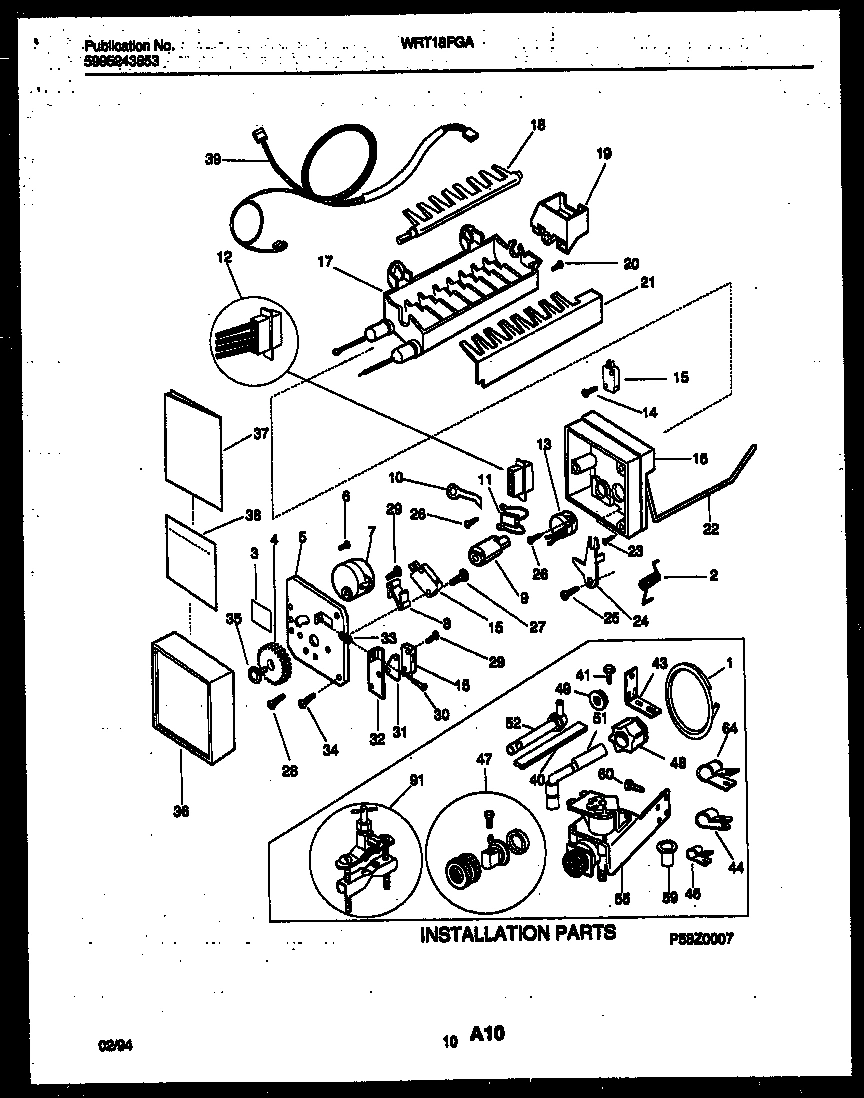06 - ICE MAKER AND INSTALLATION PARTS