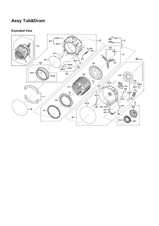 Tub & Drum Assembly