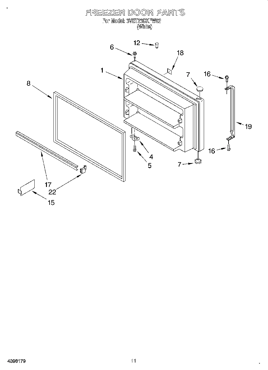 06 - FREEZER DOOR, LIT/OPTIONAL