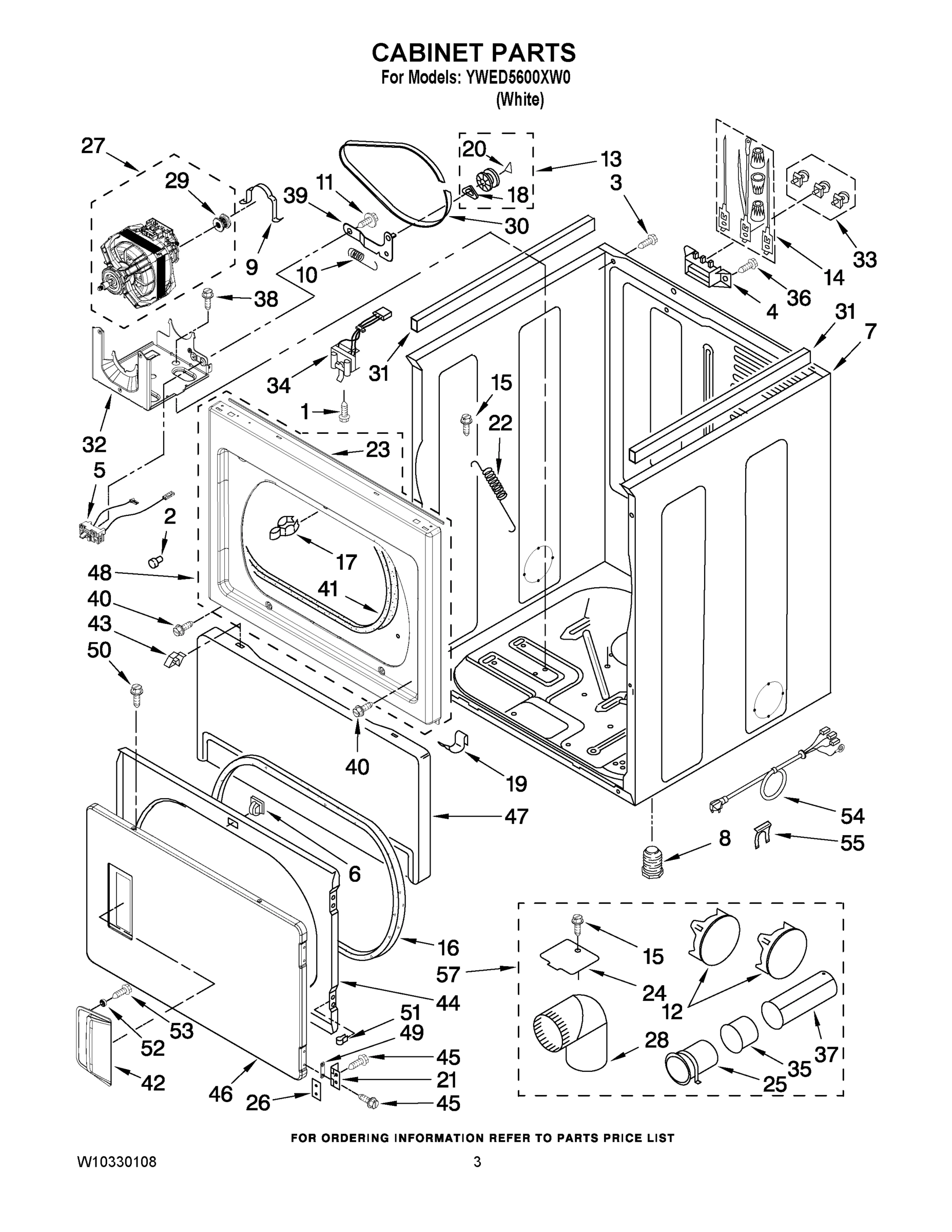 02 - CABINET PARTS