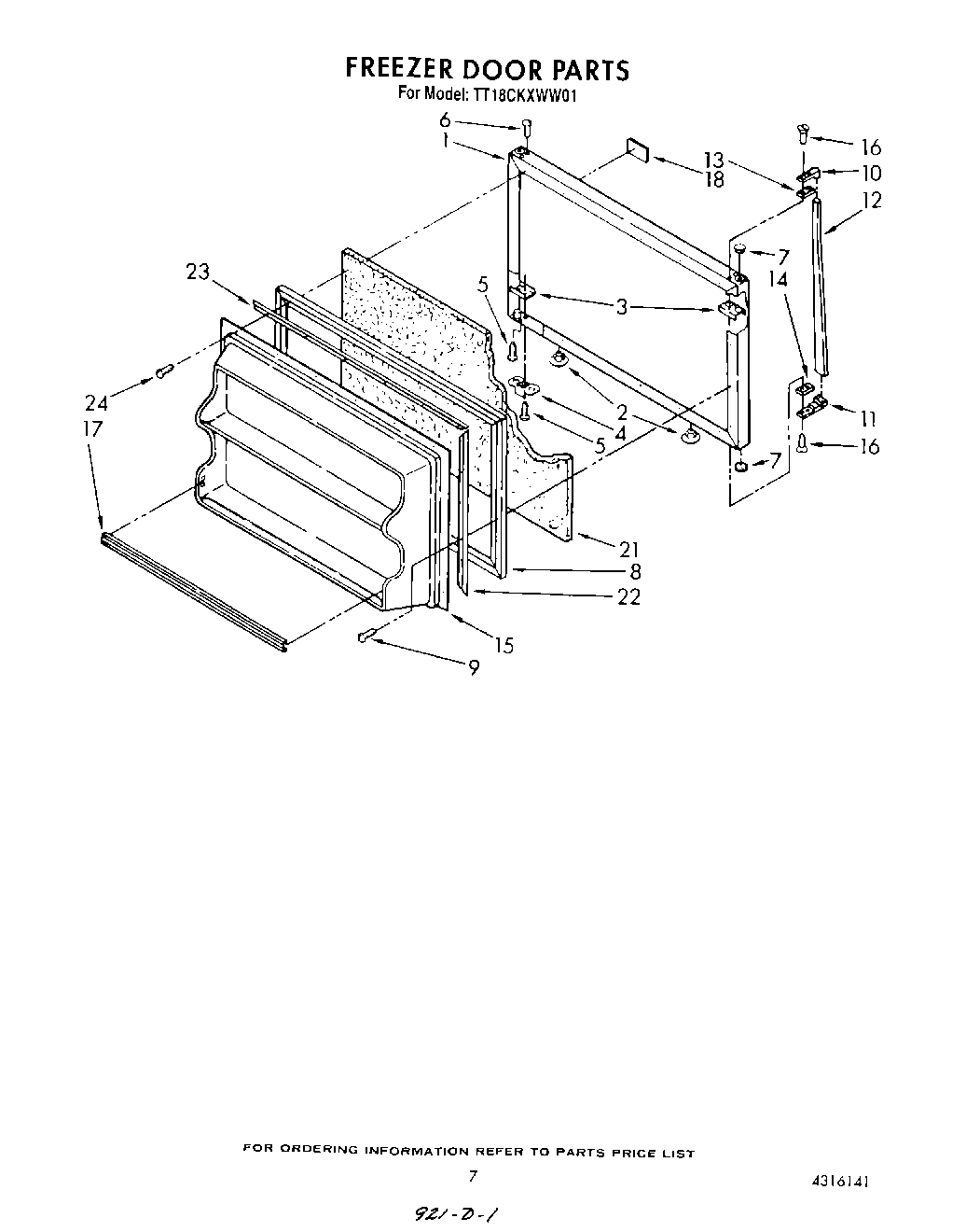06 - FREEZER DOOR