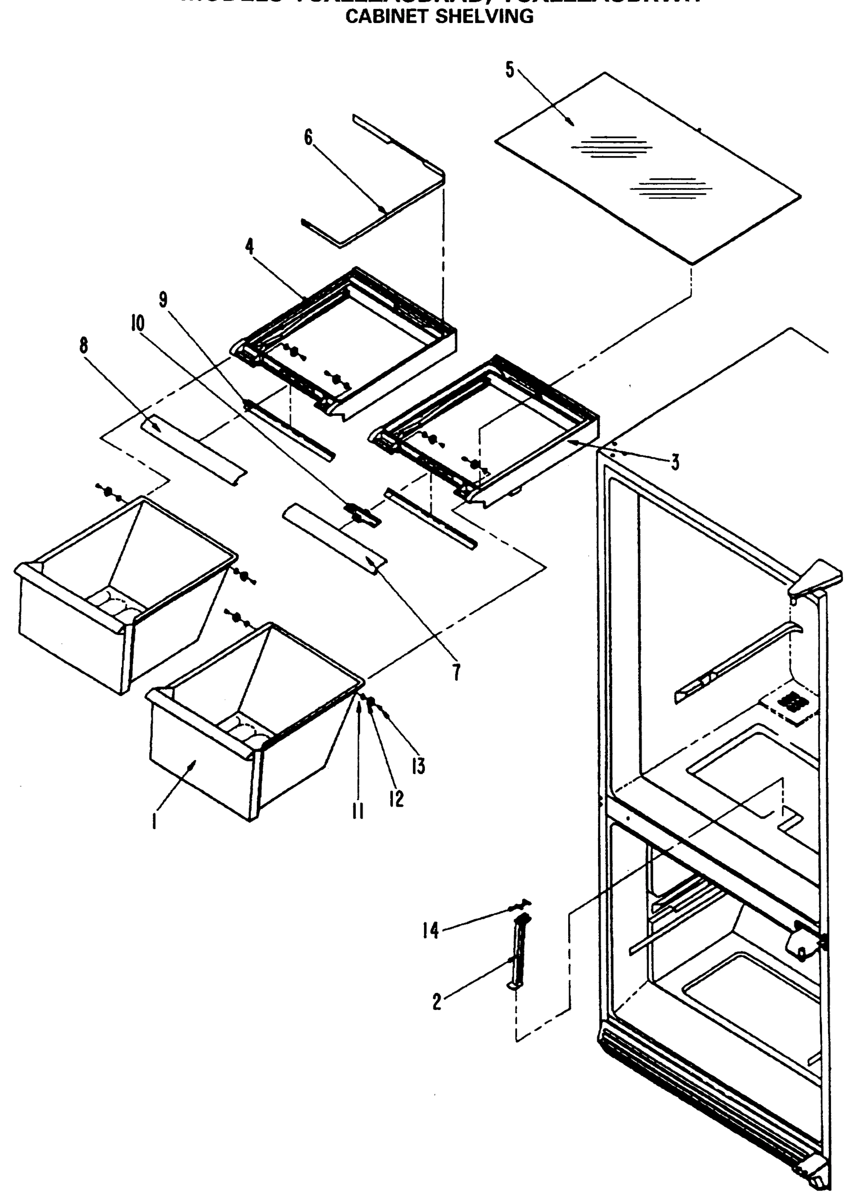 CABINET SHELVING