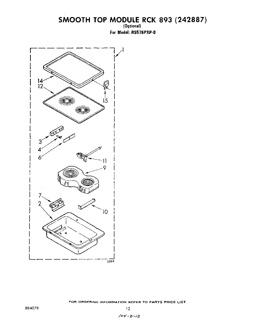 10 - SMOOTH TOP MODULE