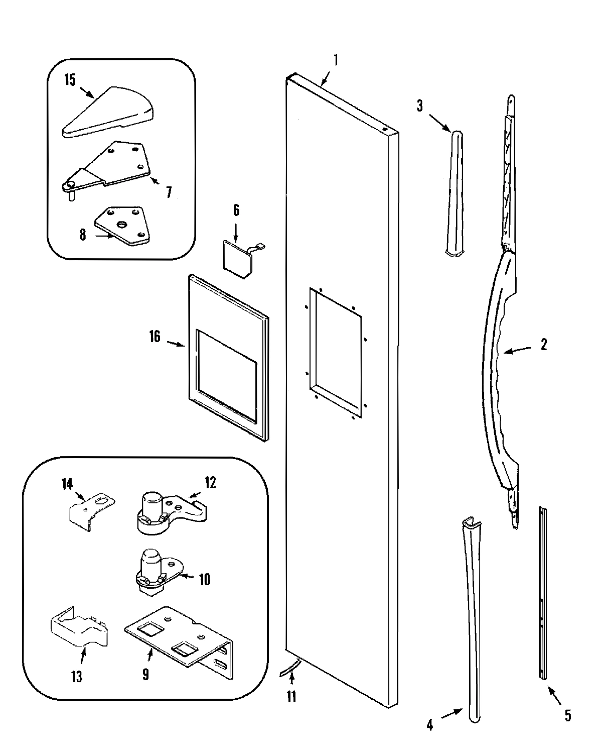 06 - FREEZER OUTER DOOR