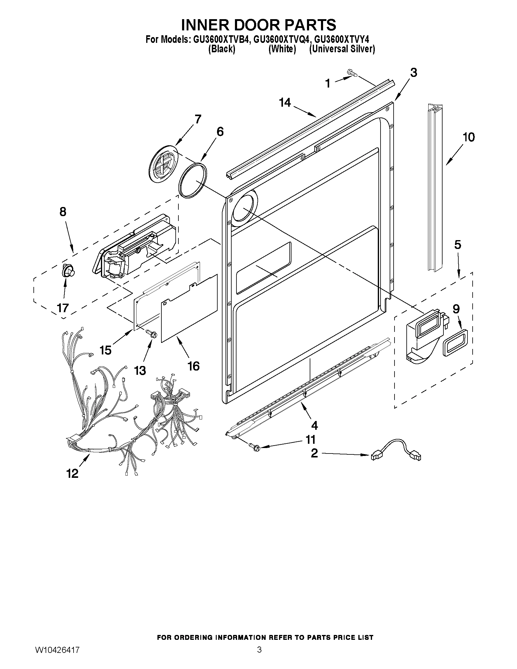 03 - INNER DOOR PARTS