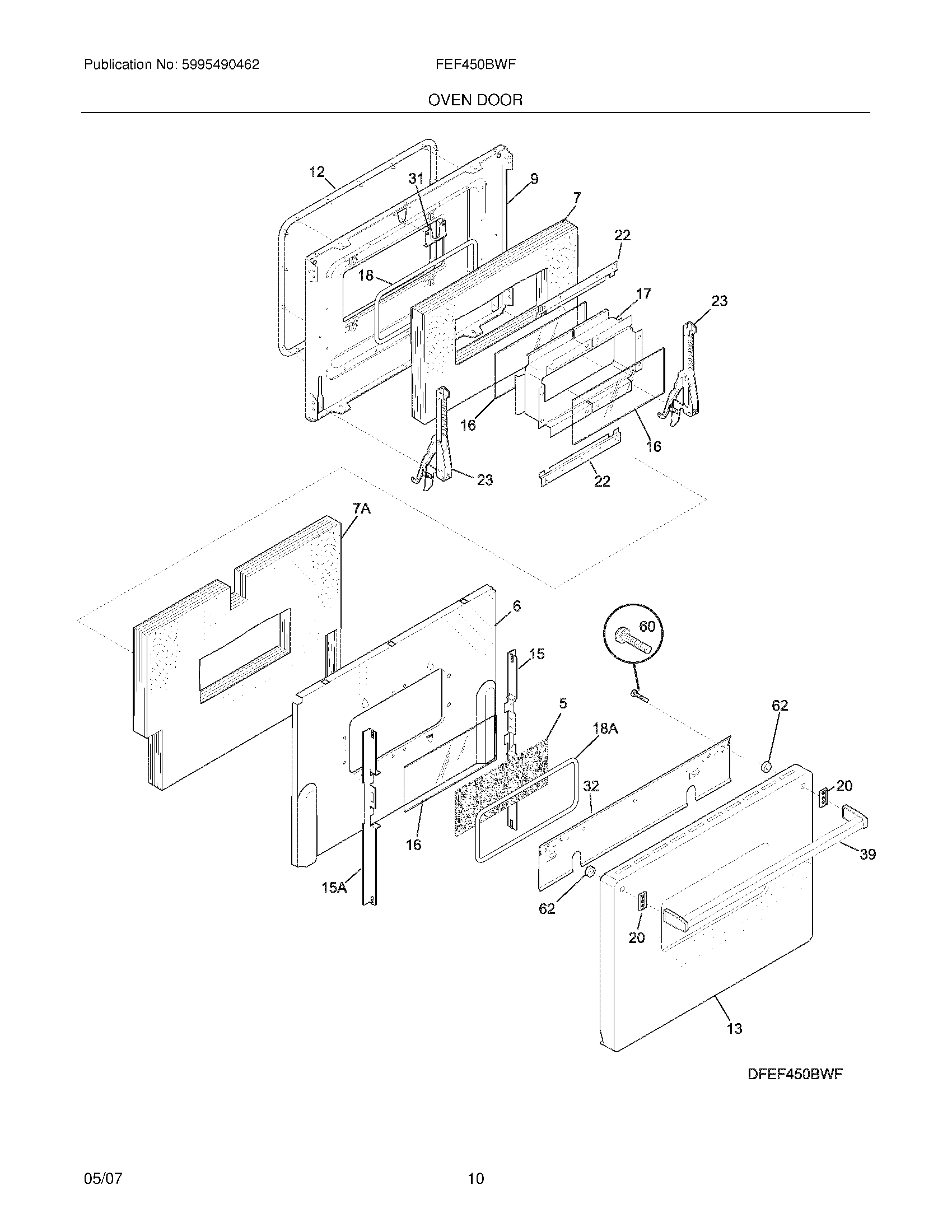 09 - OVEN DOOR