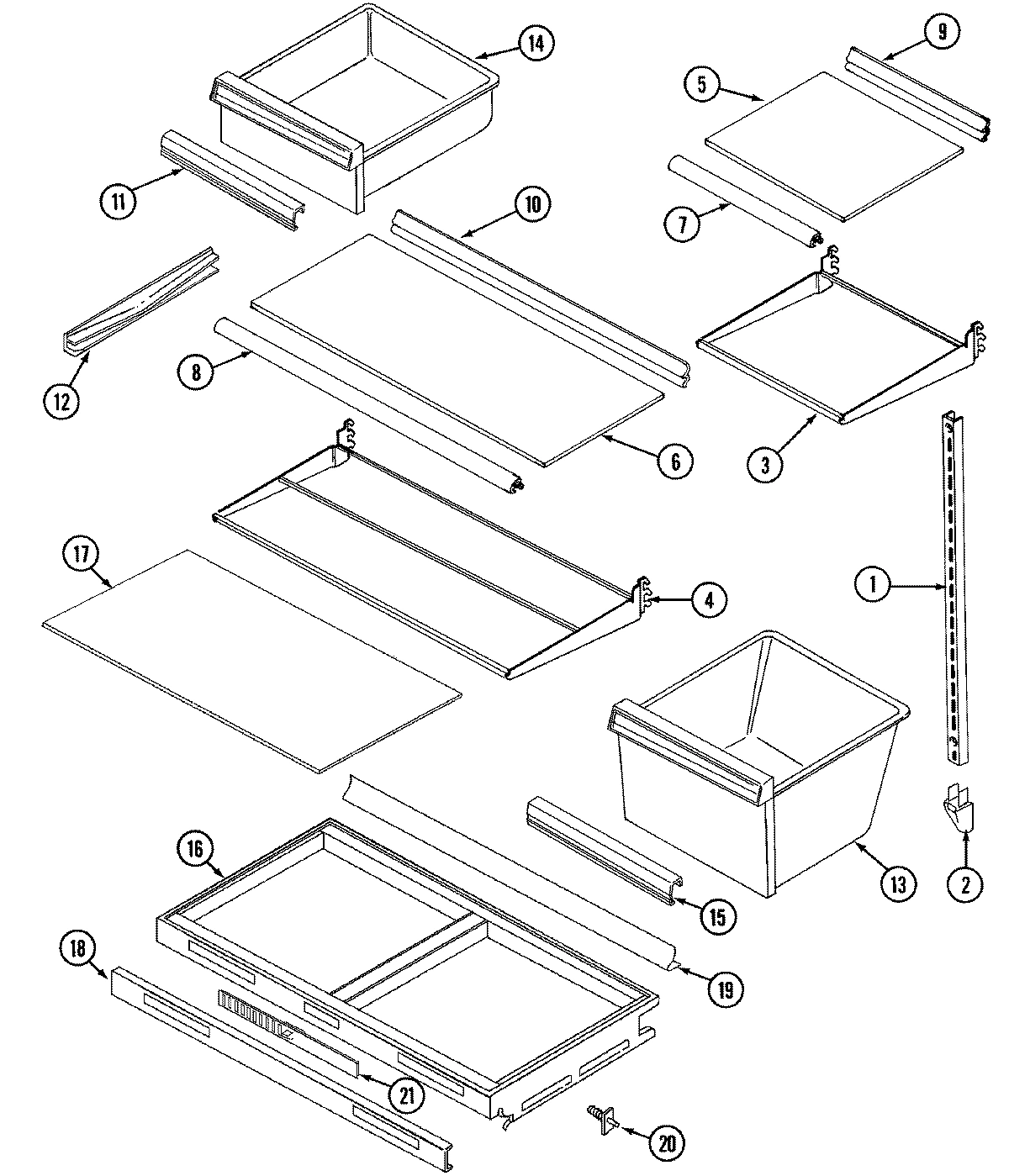 08 - SHELVES & ACCESSORIES