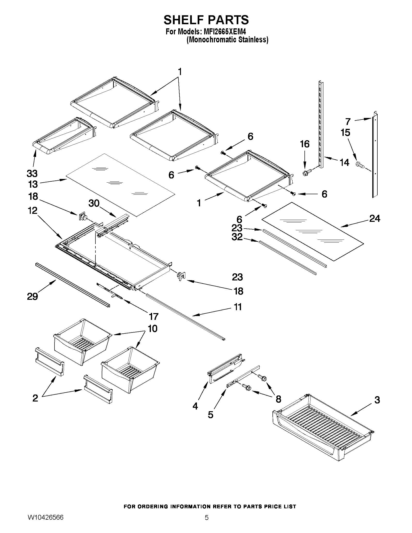 03 - SHELF PARTS