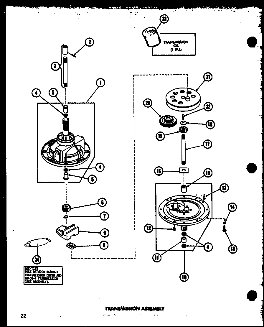 14 - TRANSMISSION ASSY