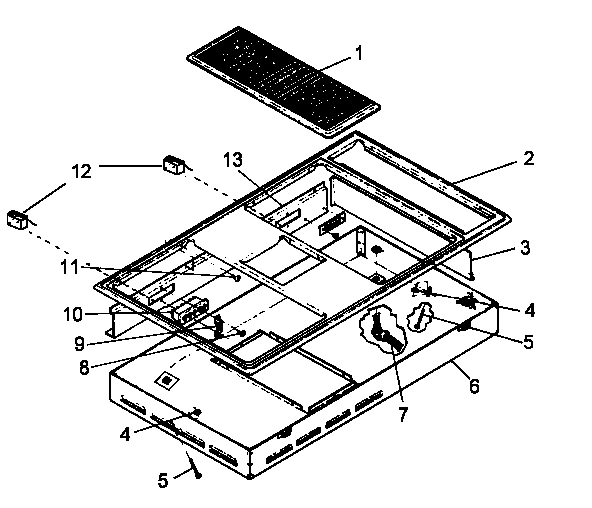 01 - BURNER BOX SECTION