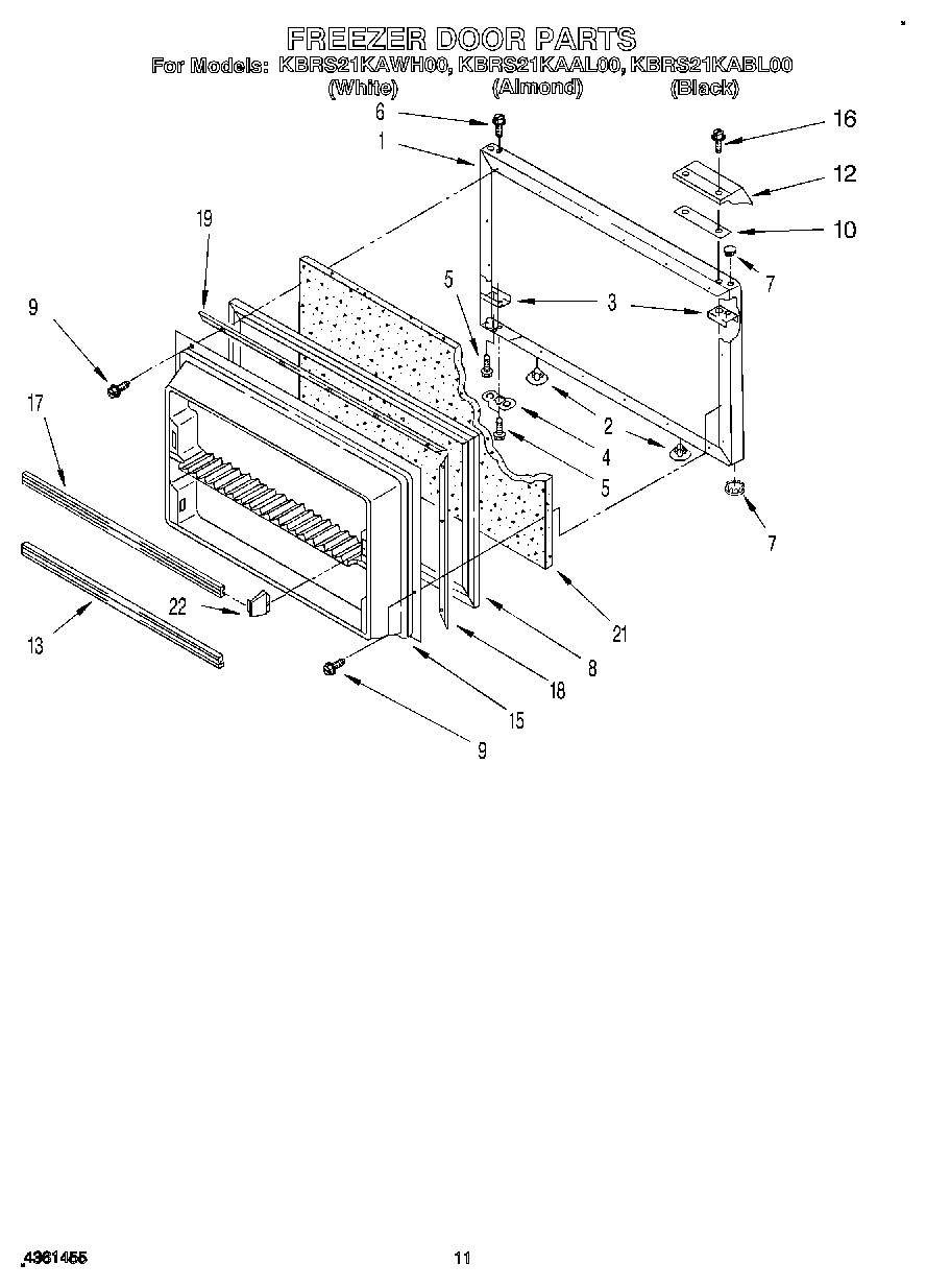 07 - FREEZER DOOR
