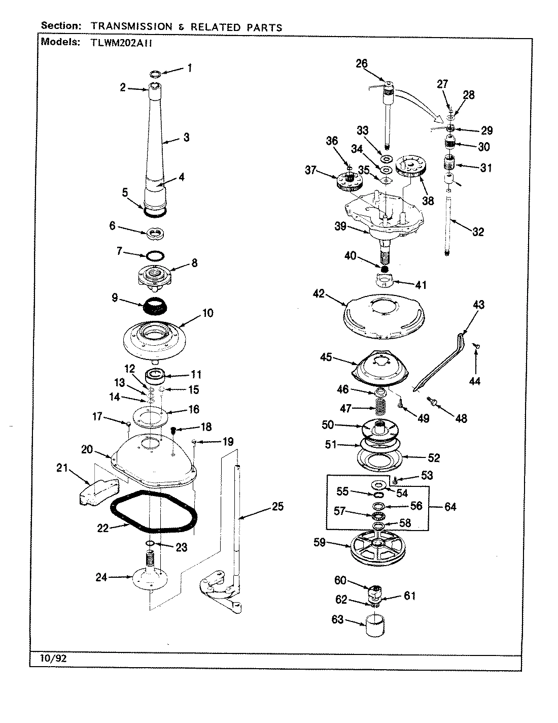 07 - TRANSMISSION & RELATED PARTS (REV. F-K)