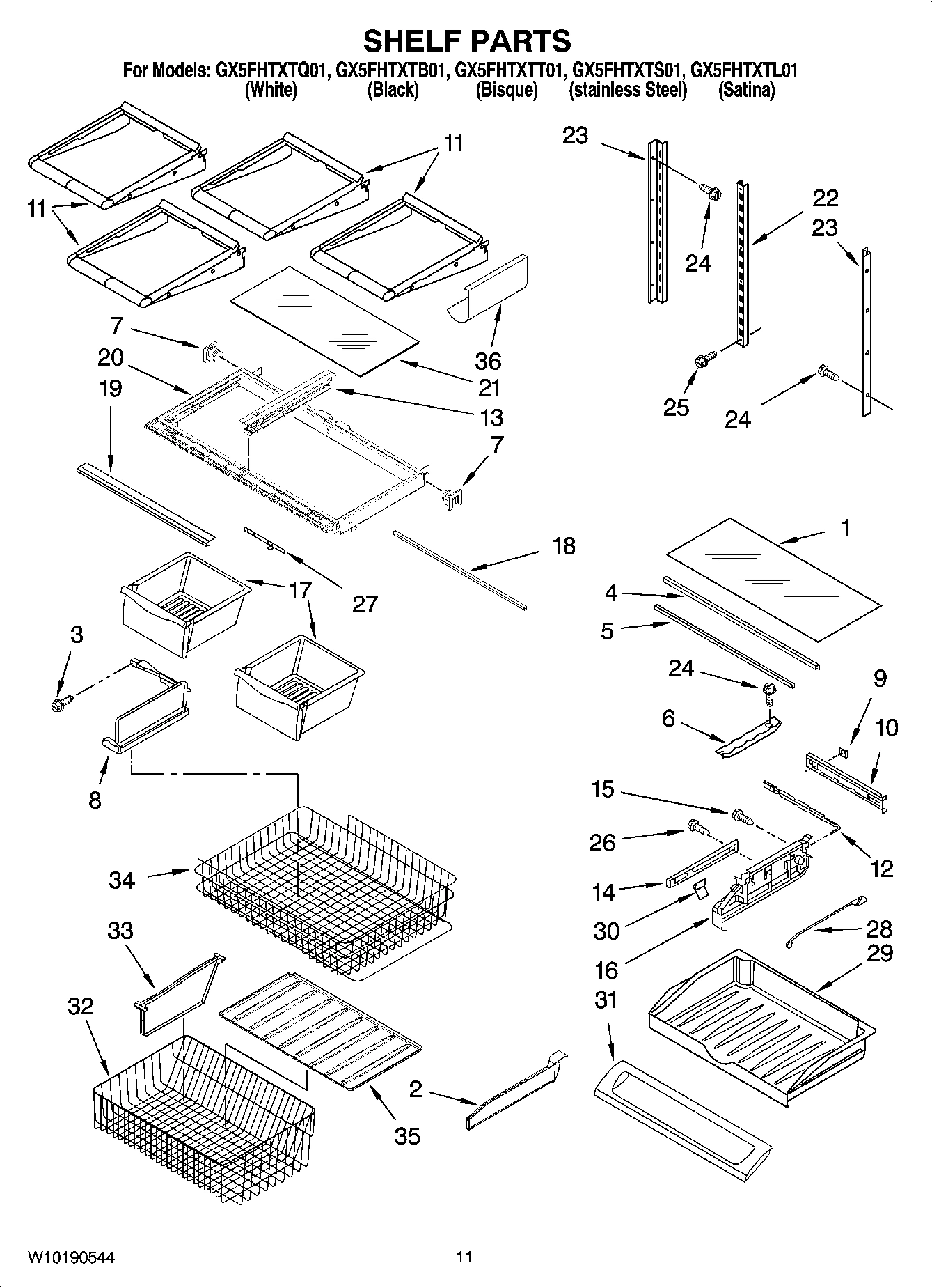06 - SHELF PARTS