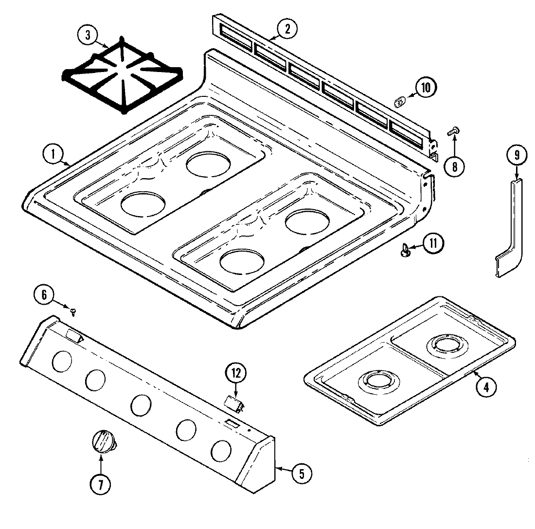 06 - TOP ASSEMBLY (3448XTS)