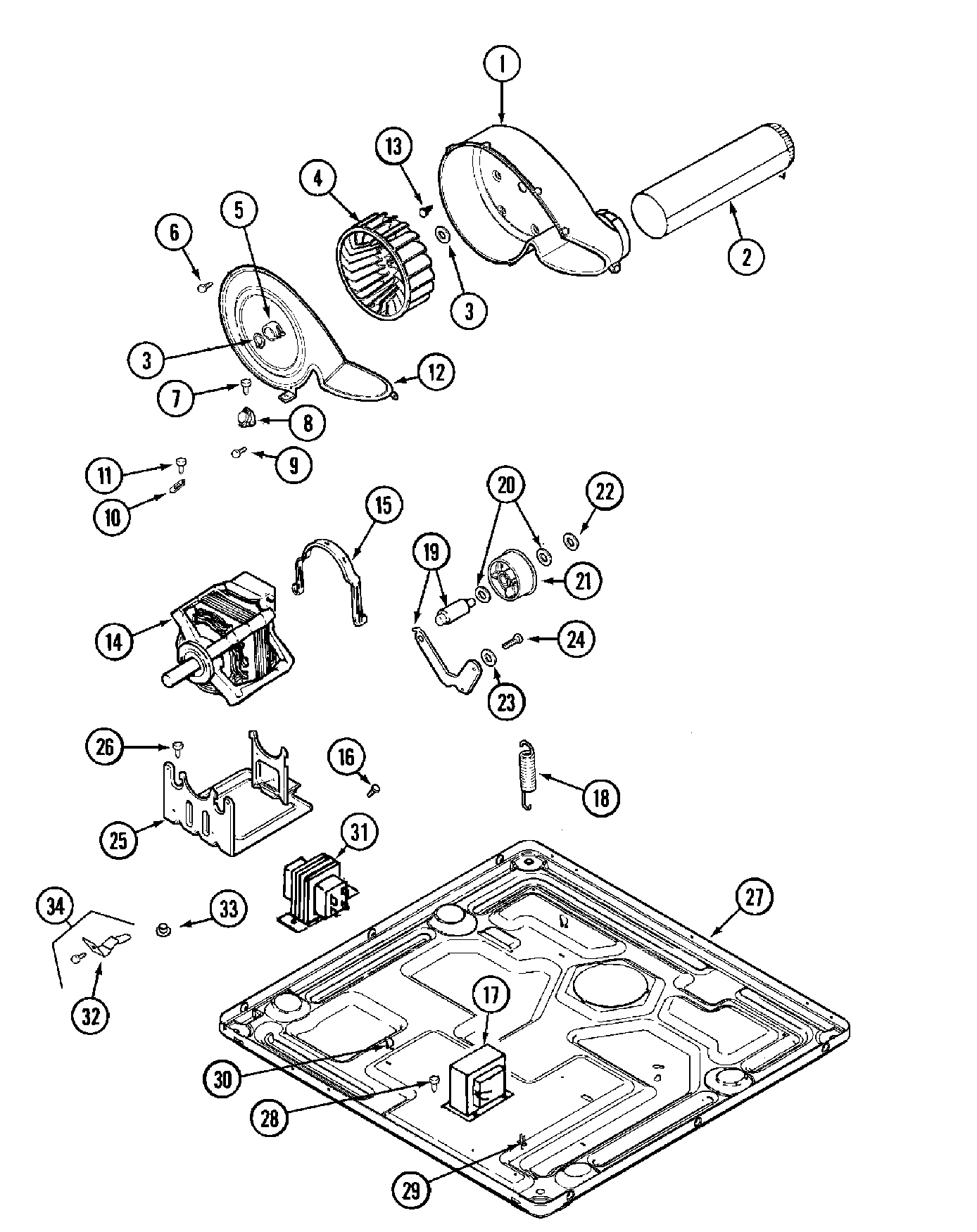 07 - MOTOR DRIVE (DRYER)