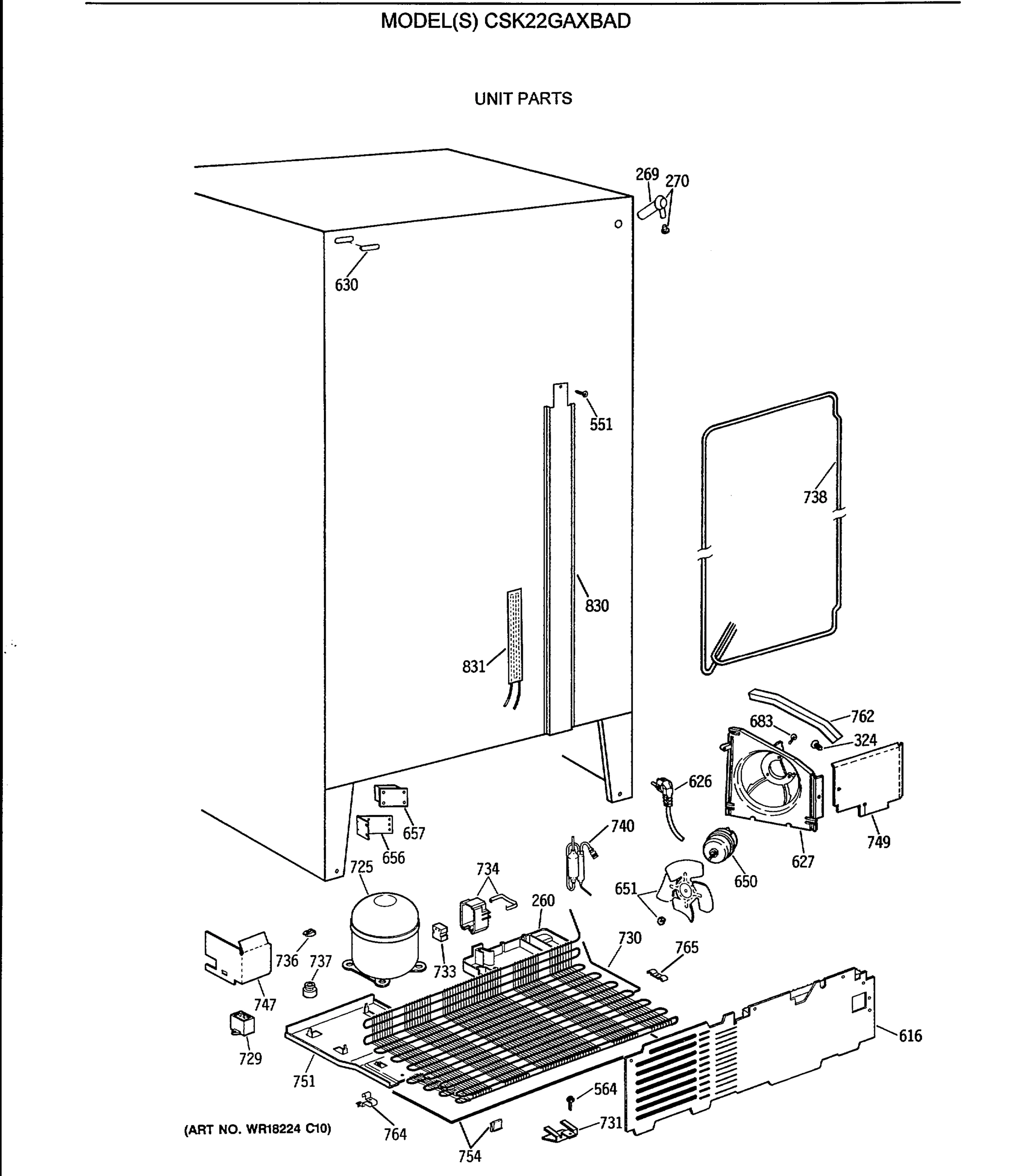 UNIT PARTS