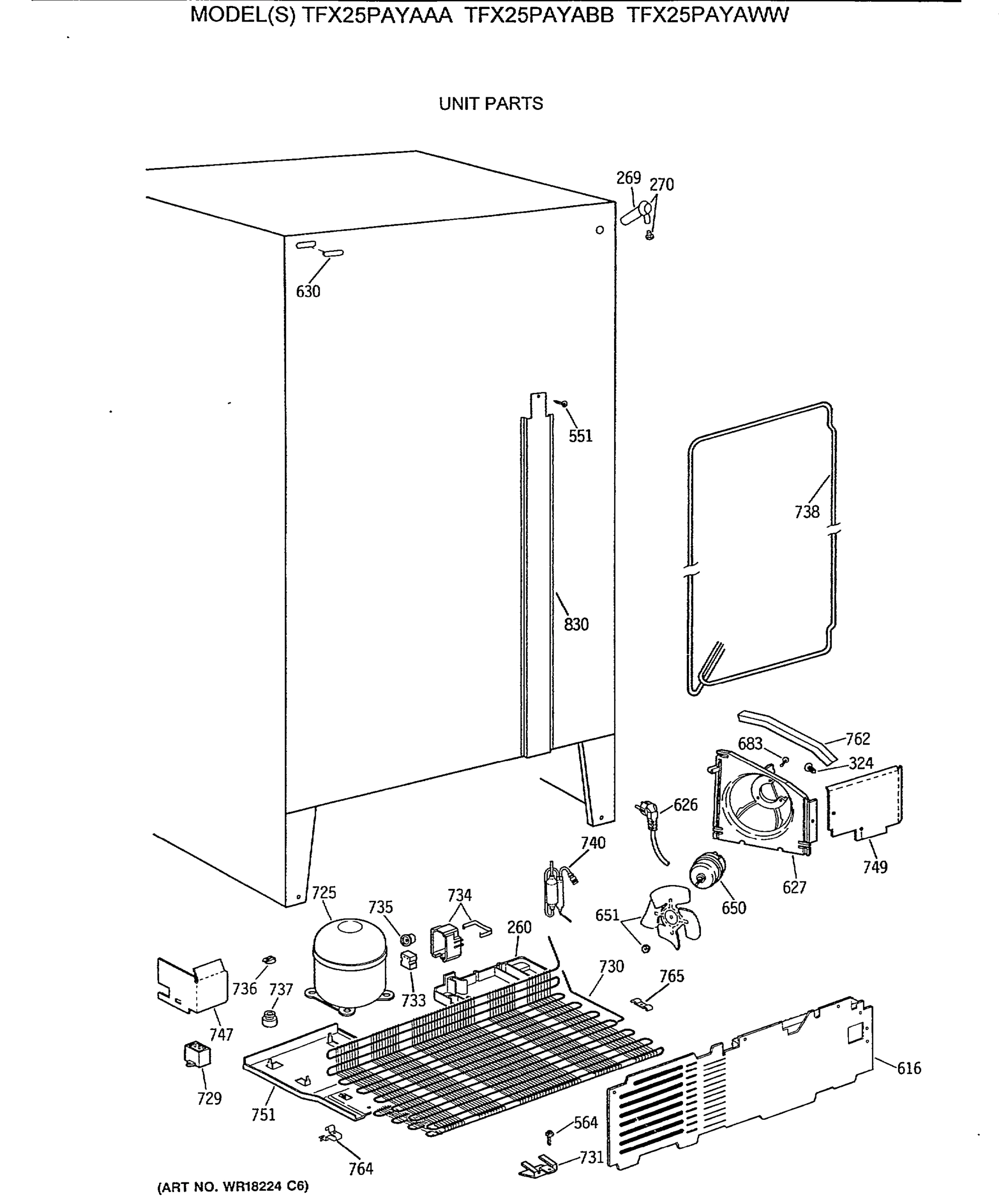 UNIT PARTS