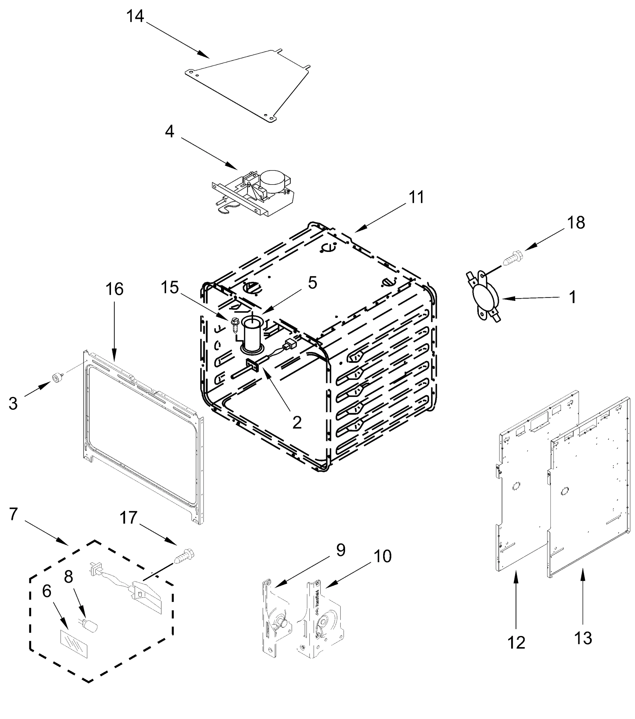 OVEN PARTS