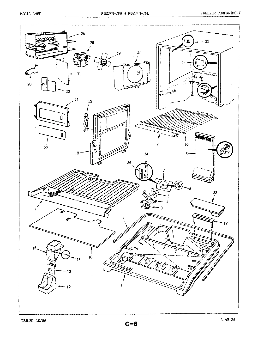 02 - FREEZER COMPARTMENT