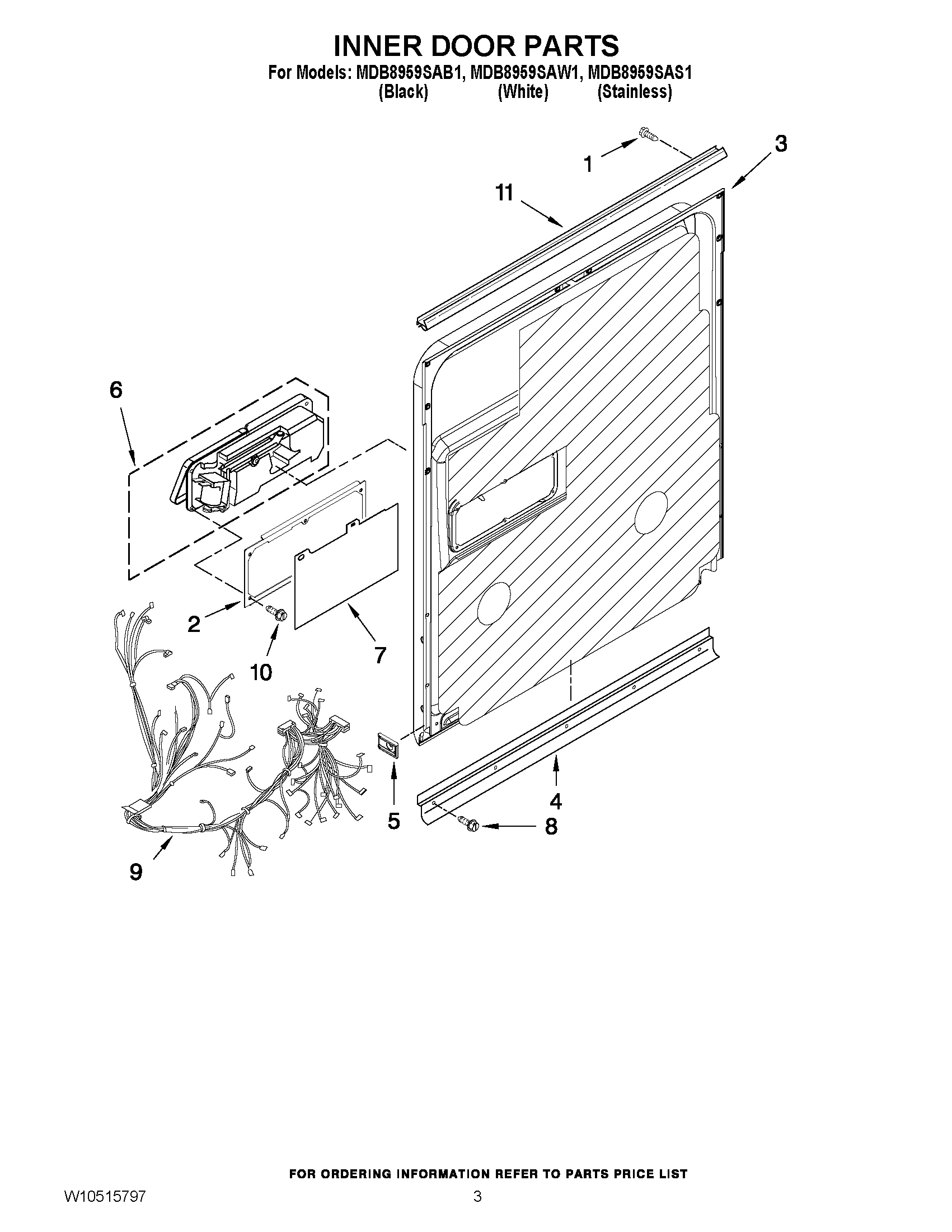 03 - INNER DOOR PARTS