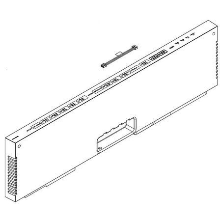 W11105144 Whirlpool Dishwasher Control Panel