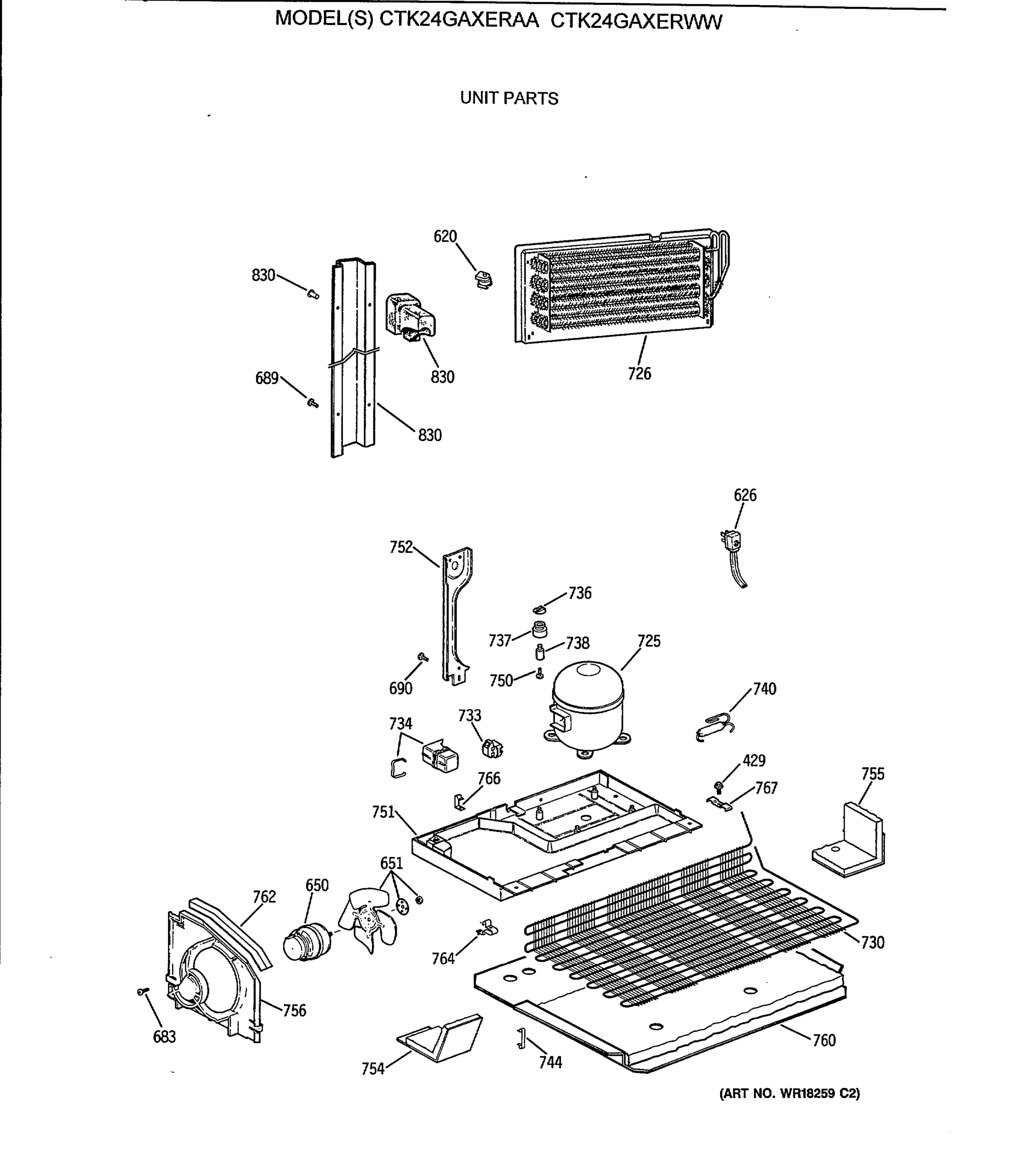 UNIT PARTS