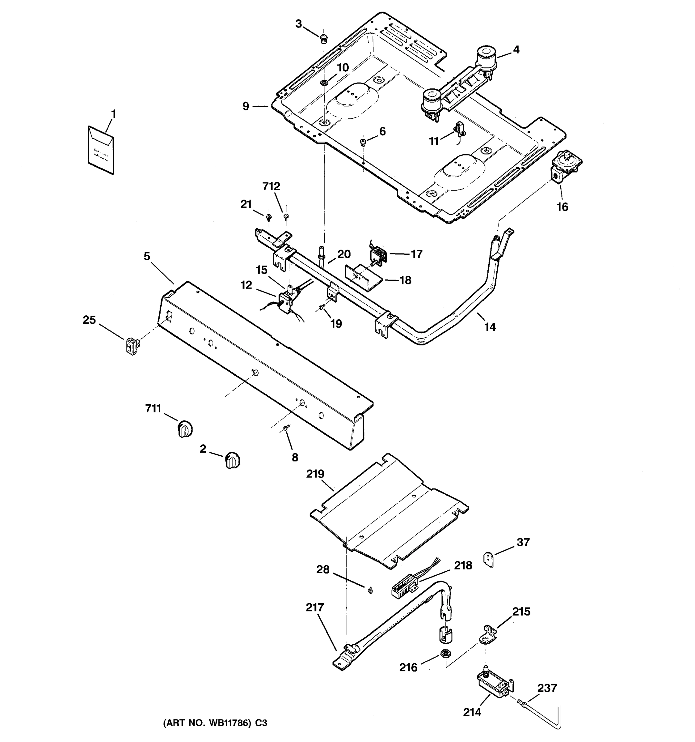 GAS & BURNER PARTS