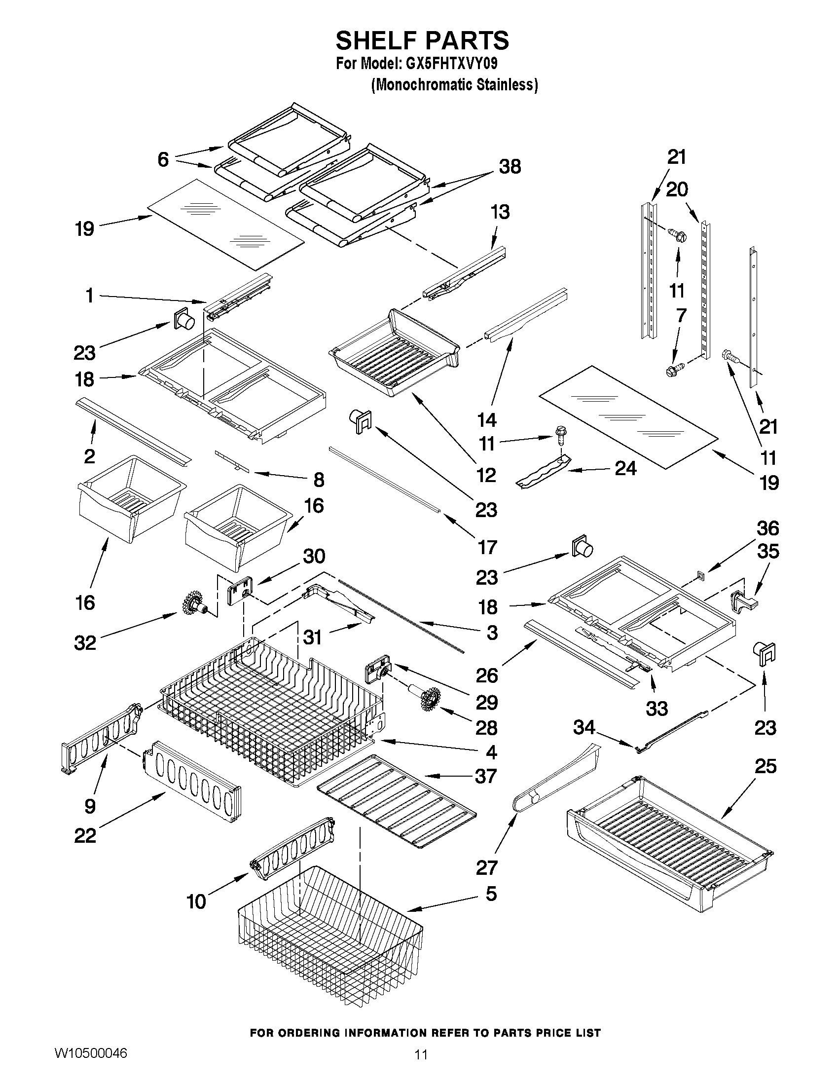 07 - SHELF PARTS