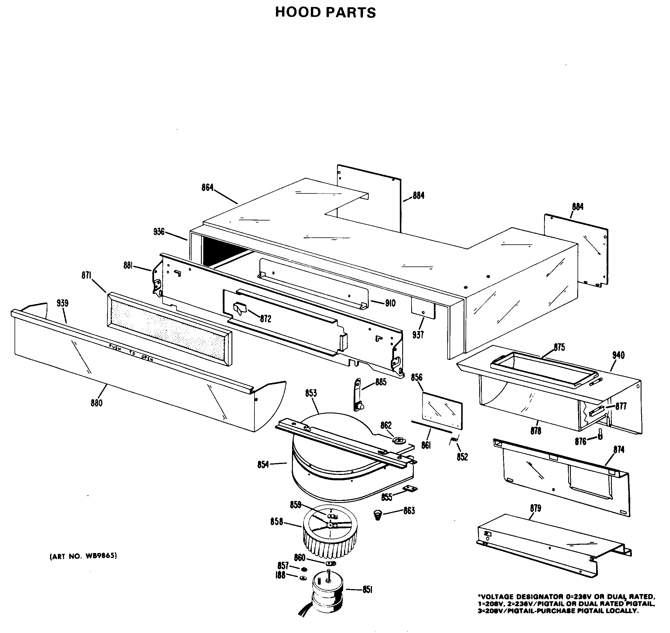 HOOD PARTS