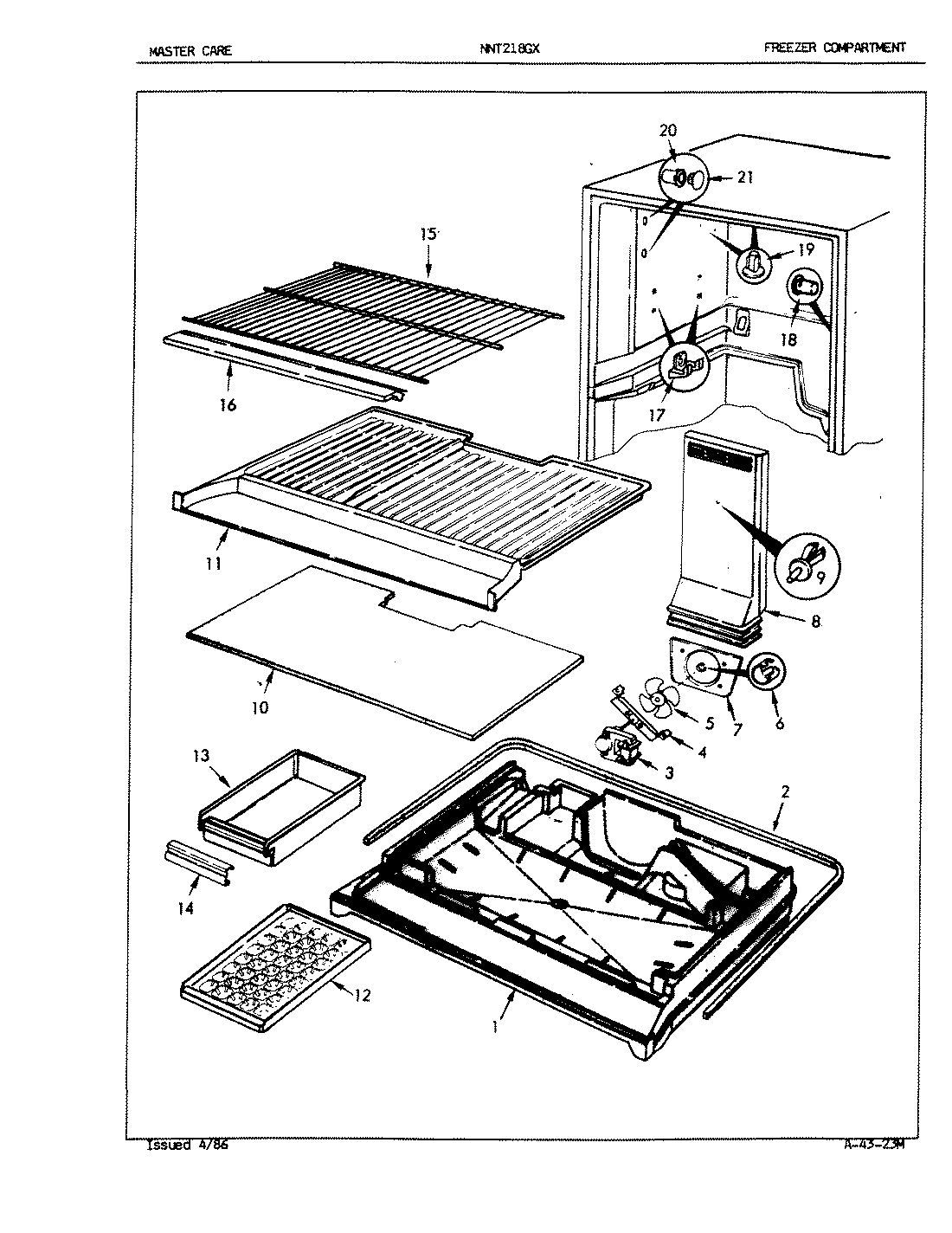01 - FREEZER COMPARTMENT
