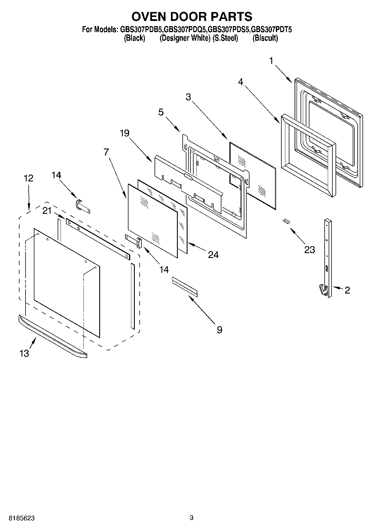 02 - OVEN DOOR