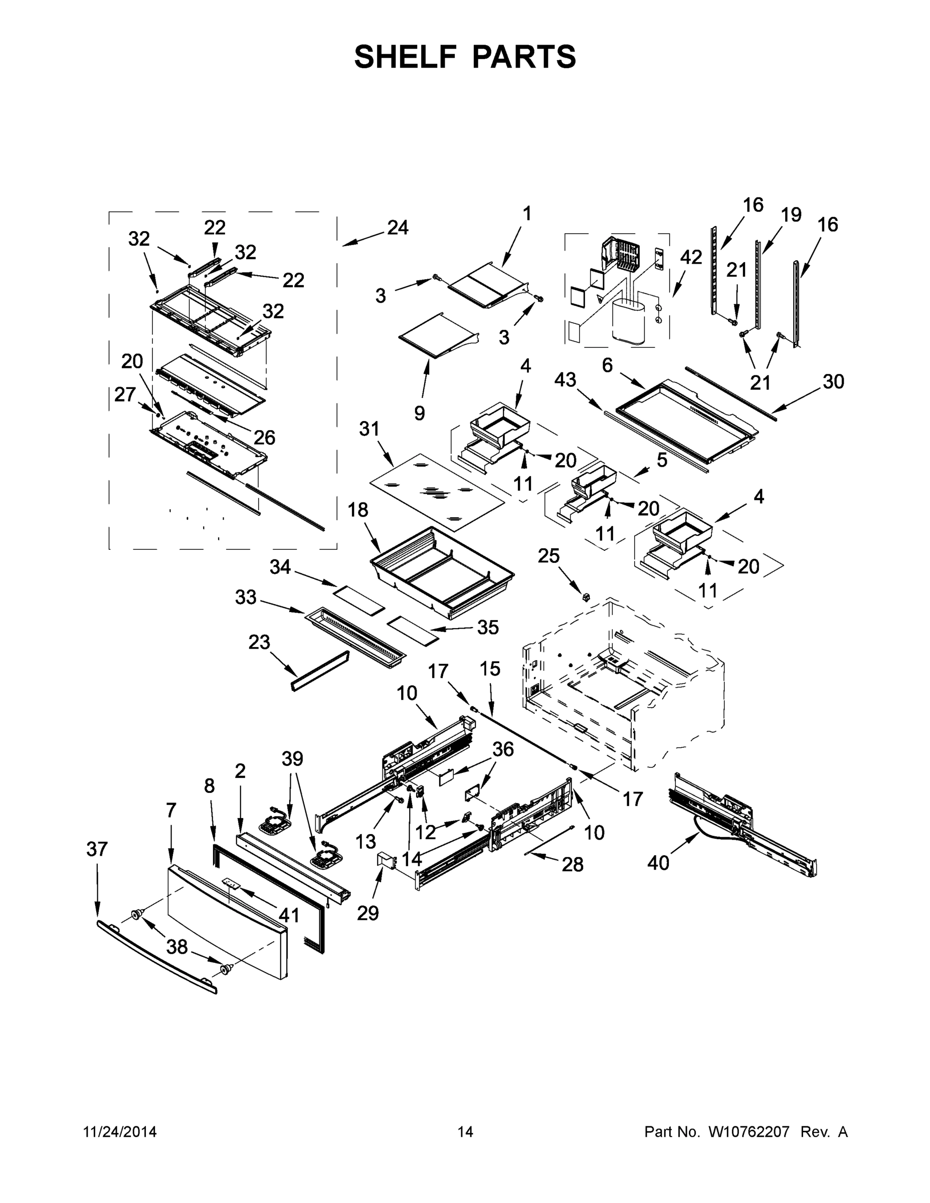 08 - SHELF PARTS