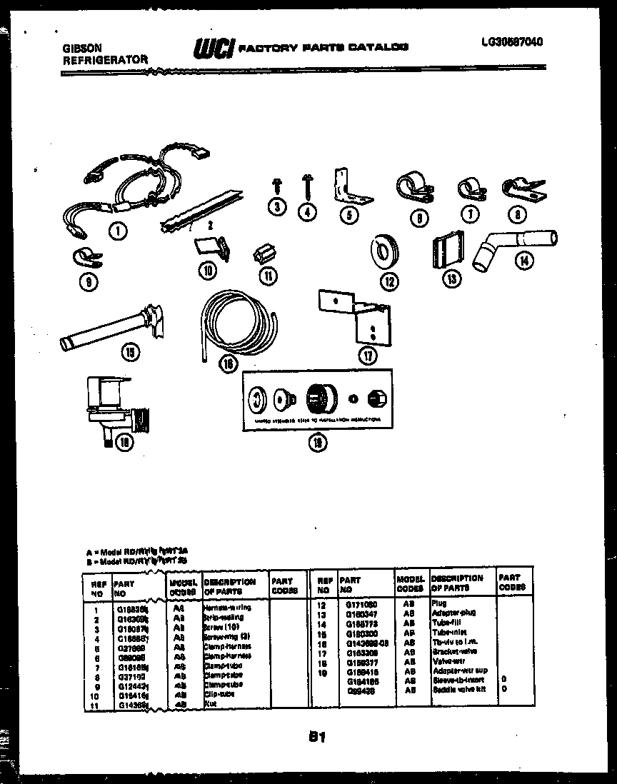 06 - ICE MAKER INSTALLATION PARTS
