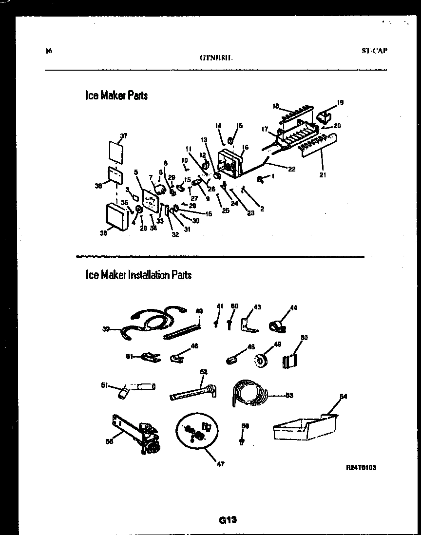 09 - ICE MAKER AND INSTALLATION PARTS