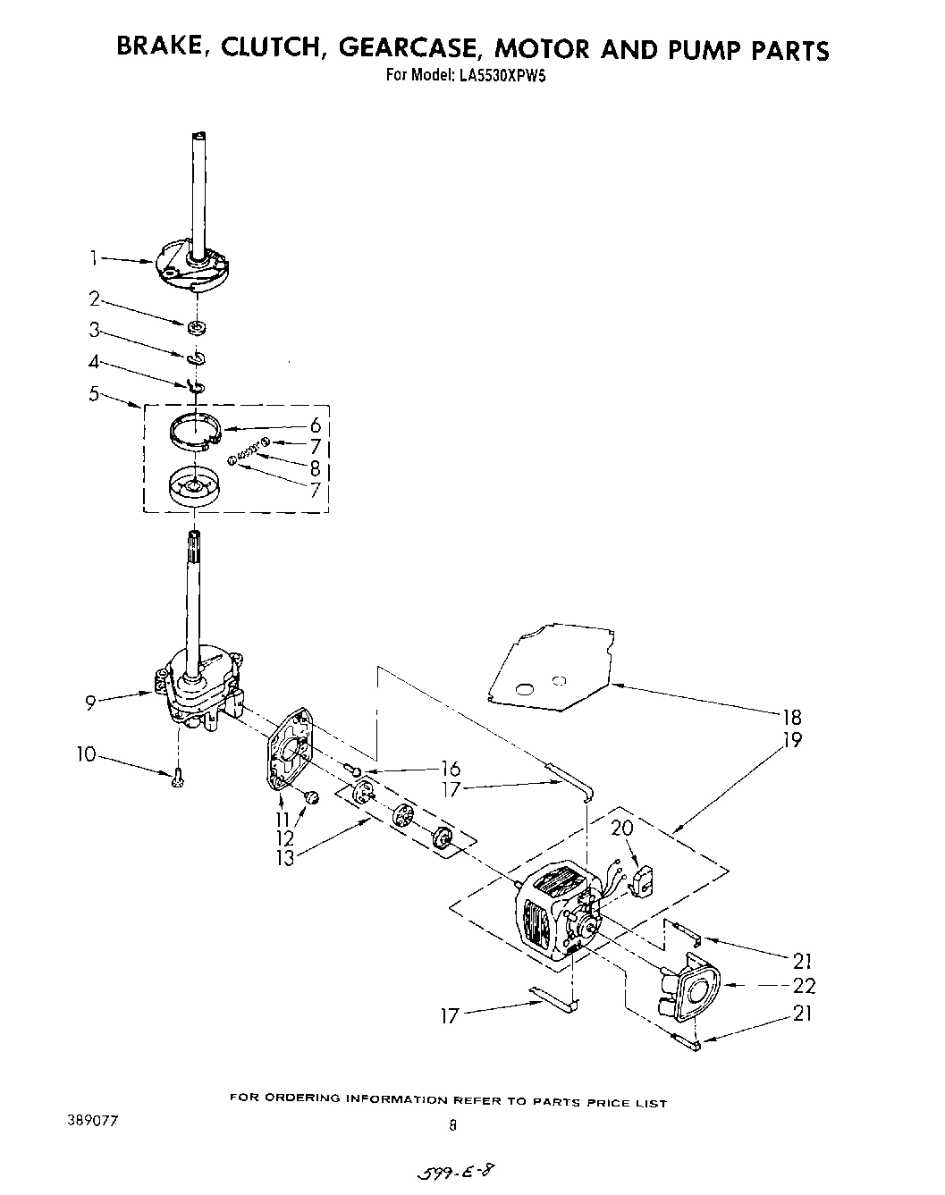 06 - BRAKE, CLUTCH, GEARCASE, MOTOR AND PUMP