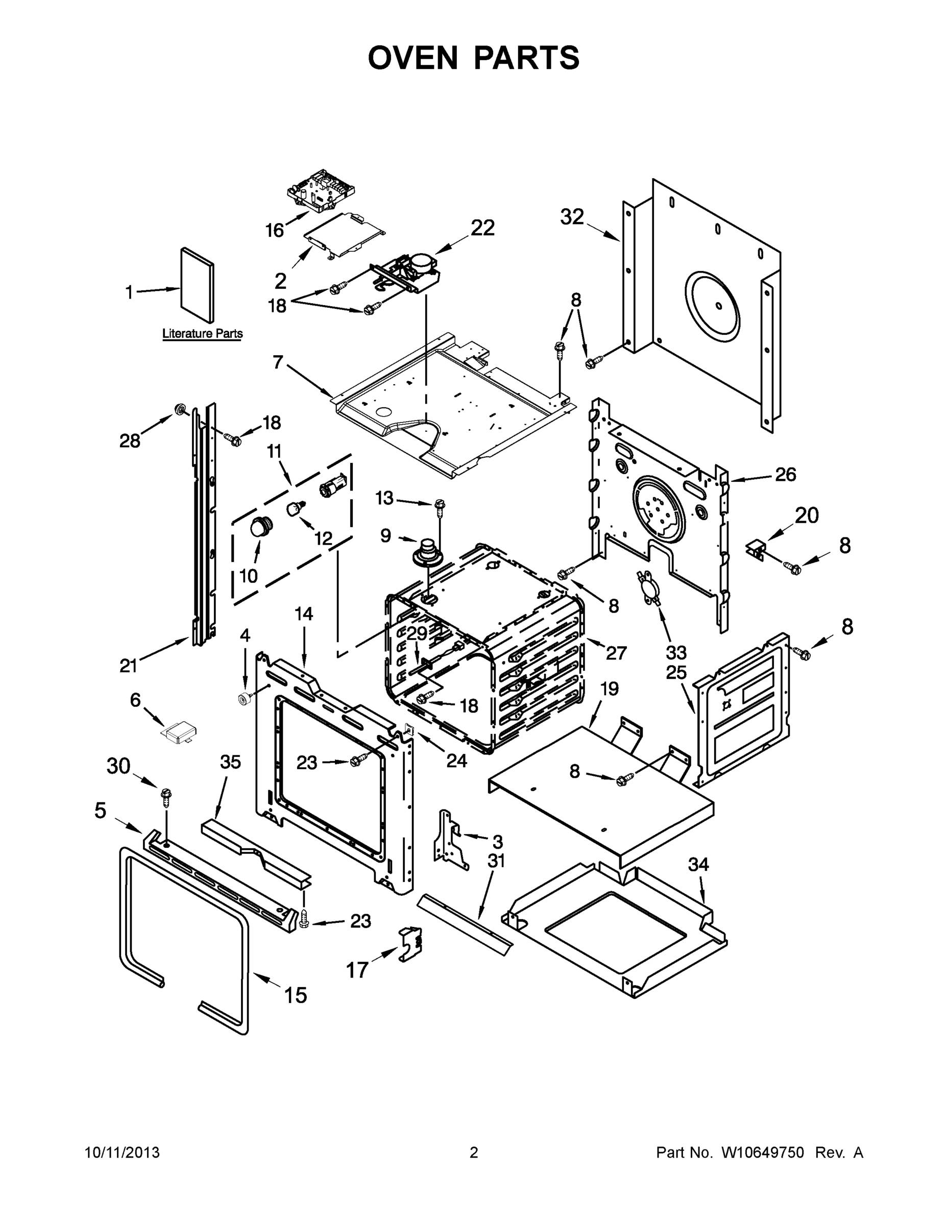 02 - OVEN PARTS