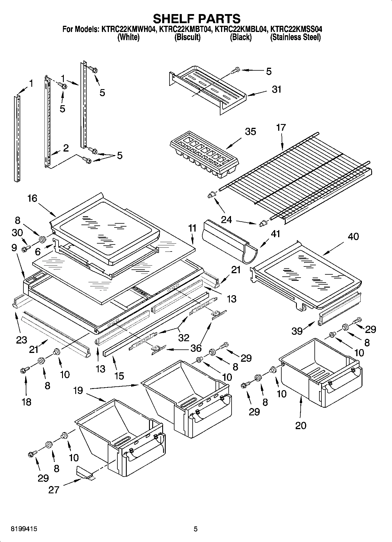 03 - SHELF PARTS