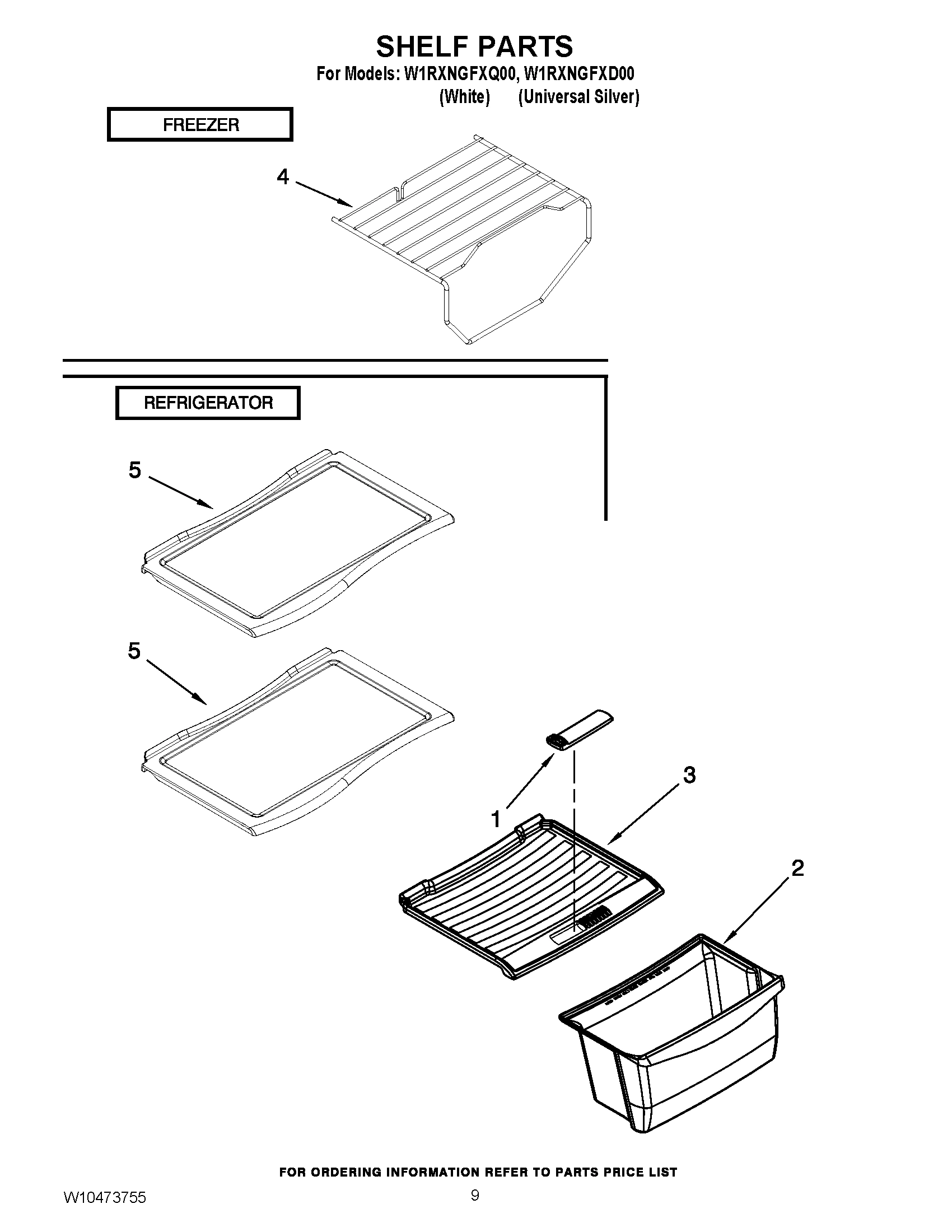 05 - SHELF PARTS