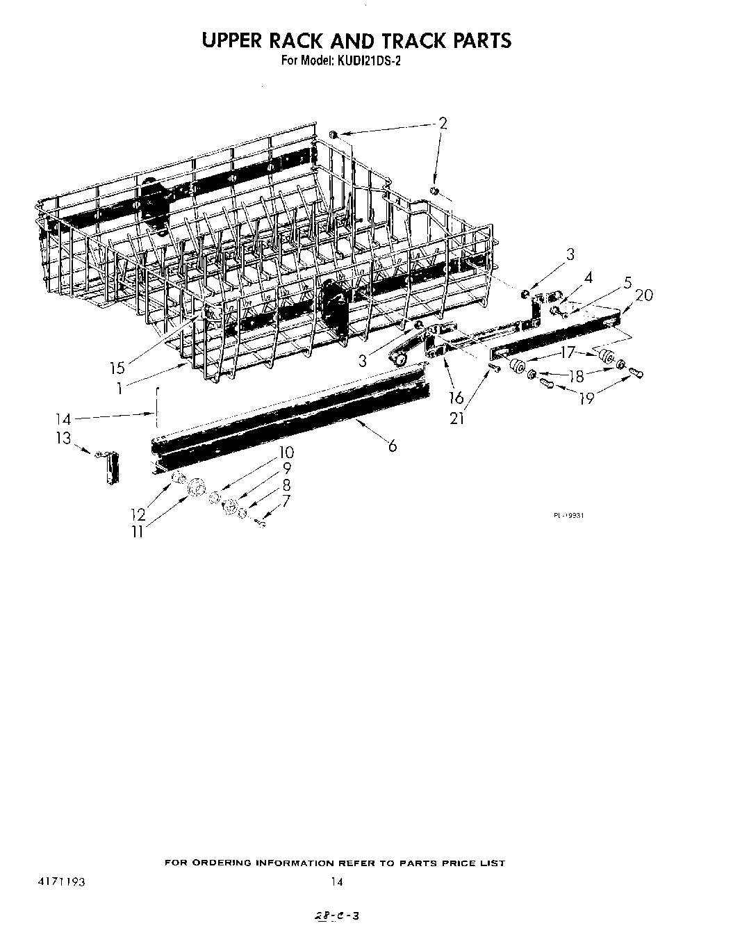 11 - UPPER RACK AND TRACK