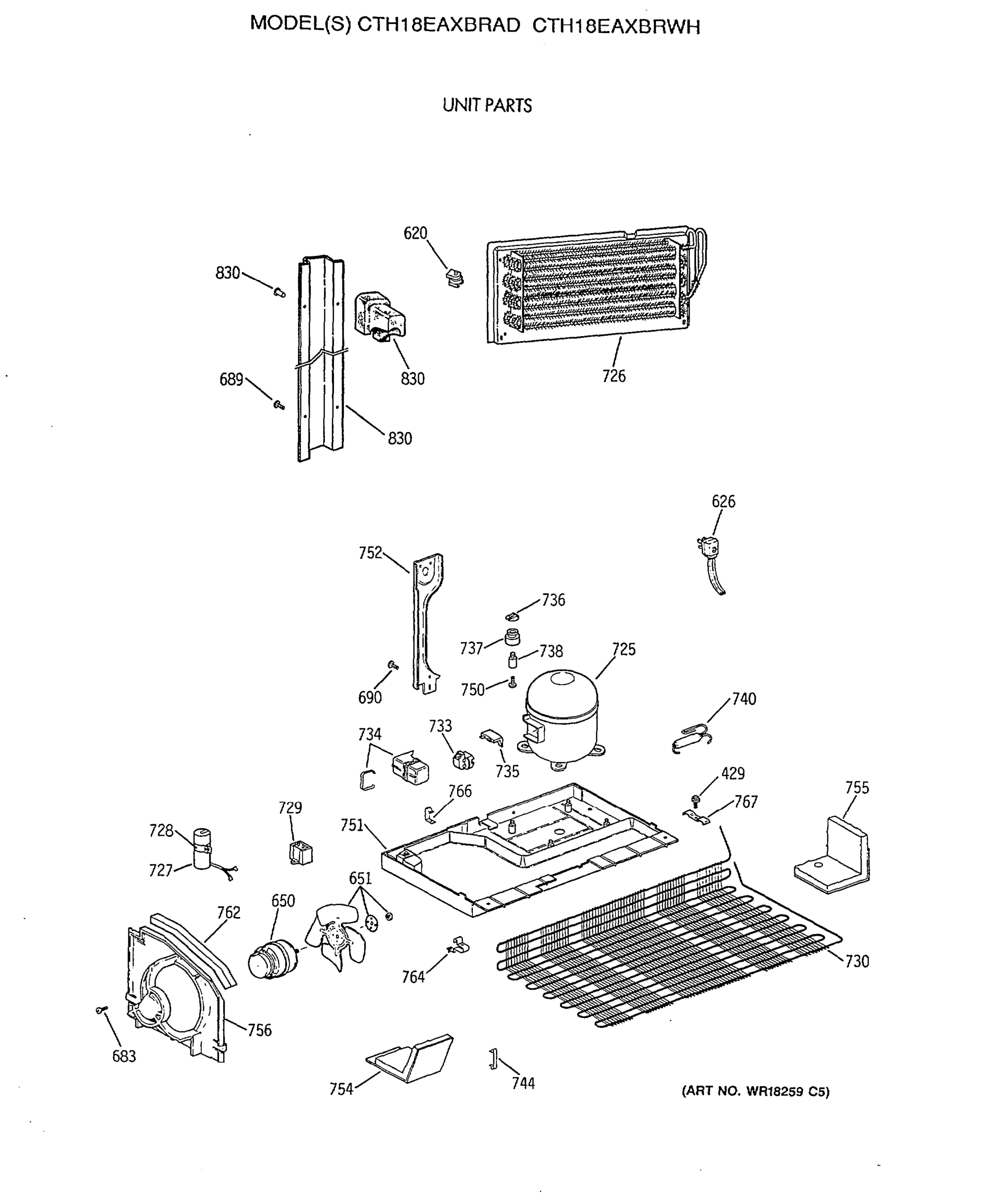 UNIT PARTS