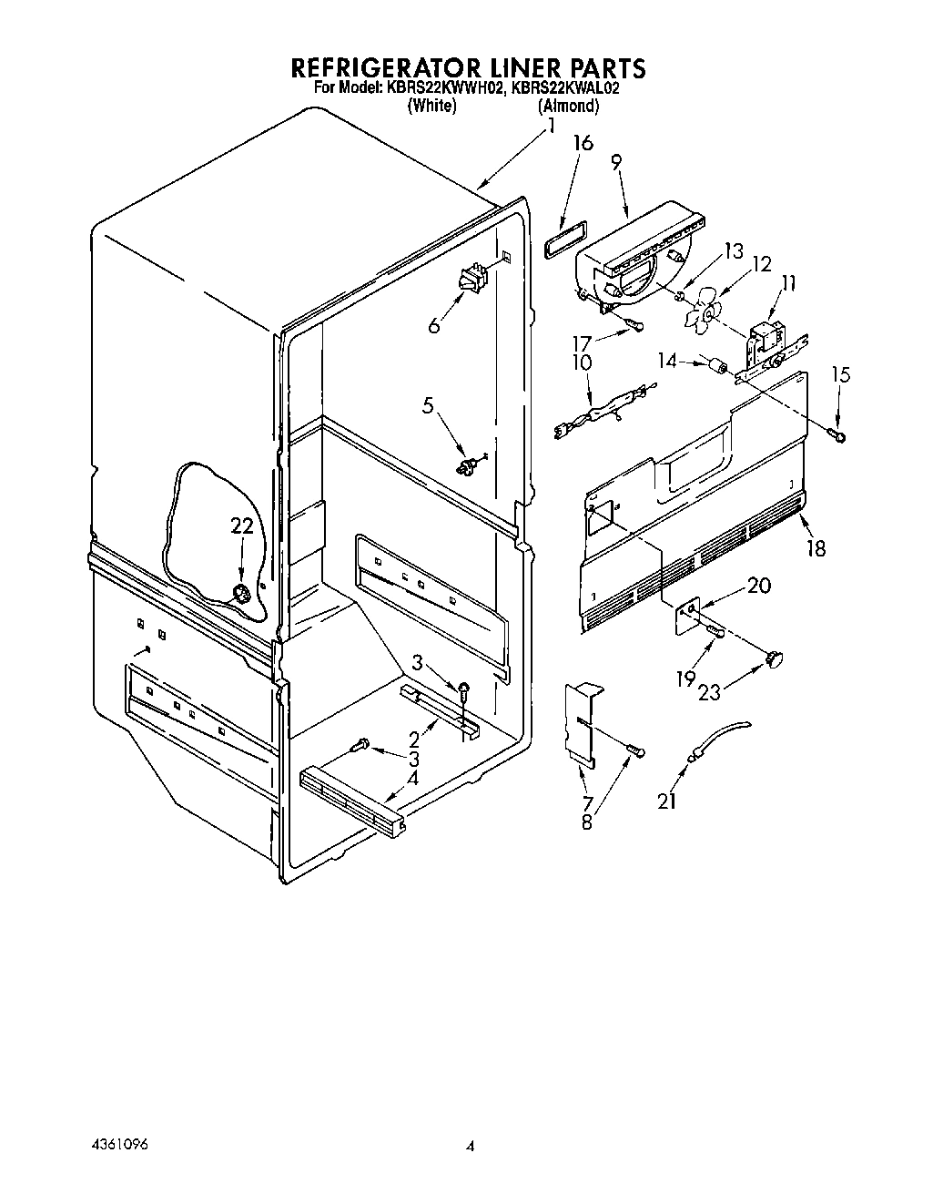 03 - REFRIGERATOR LINER