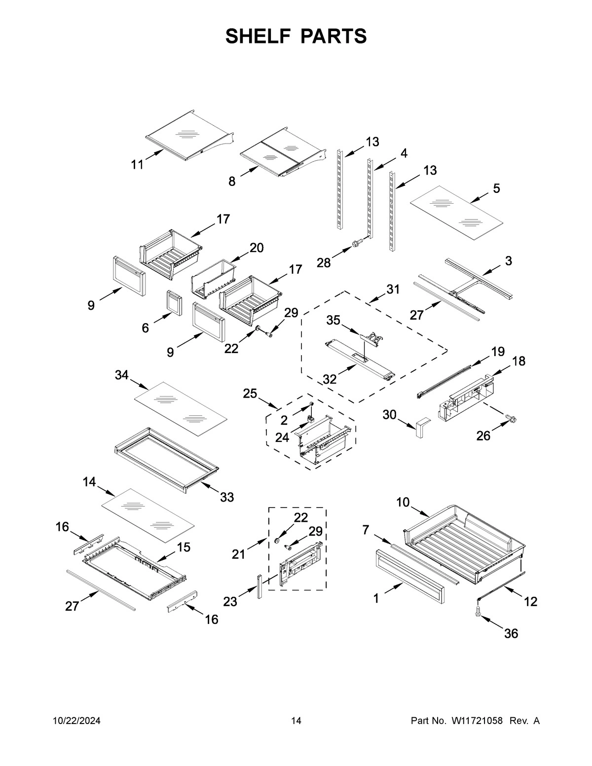 08 - SHELF PARTS
