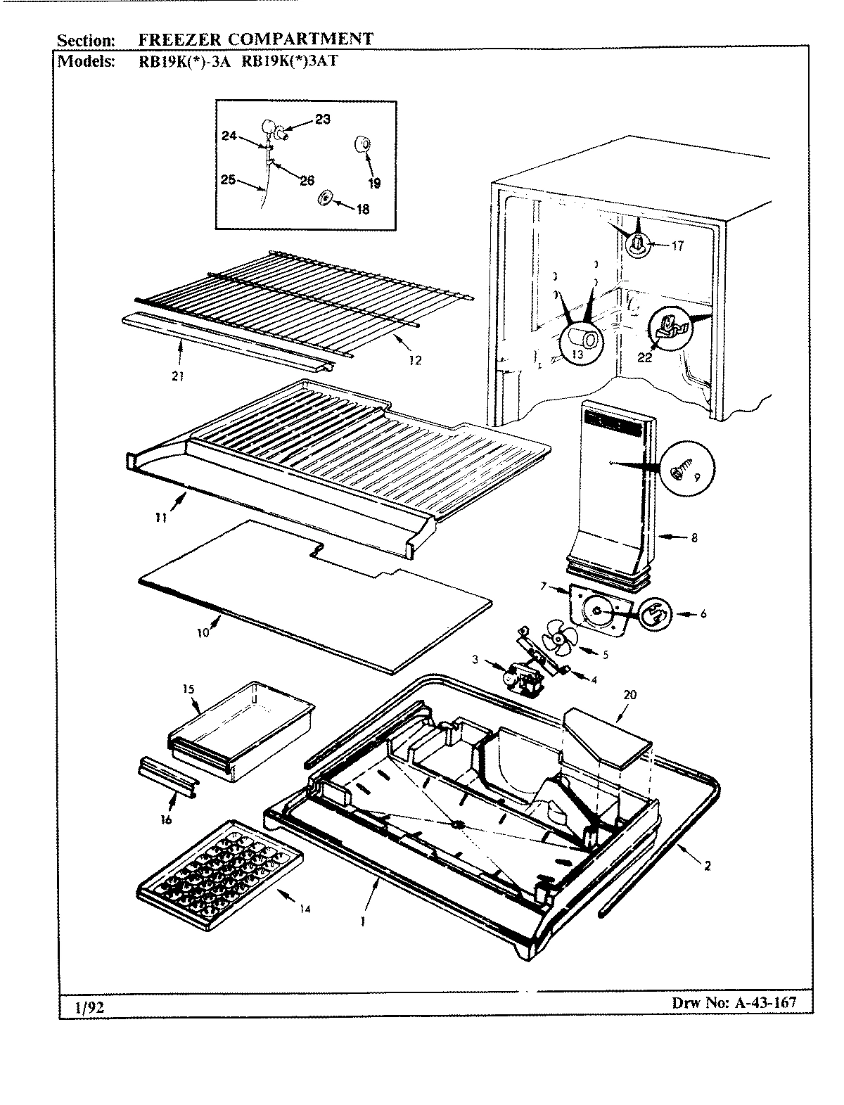 01 - FREEZER COMPARTMENT